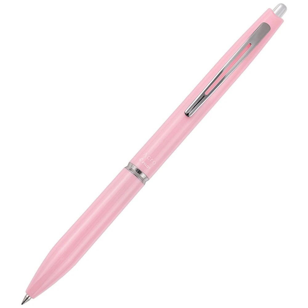 2 PILOT Acro 300 0.5mm Hybrid Ballpoint Pen Soft Pink Barrel, 2 of 6