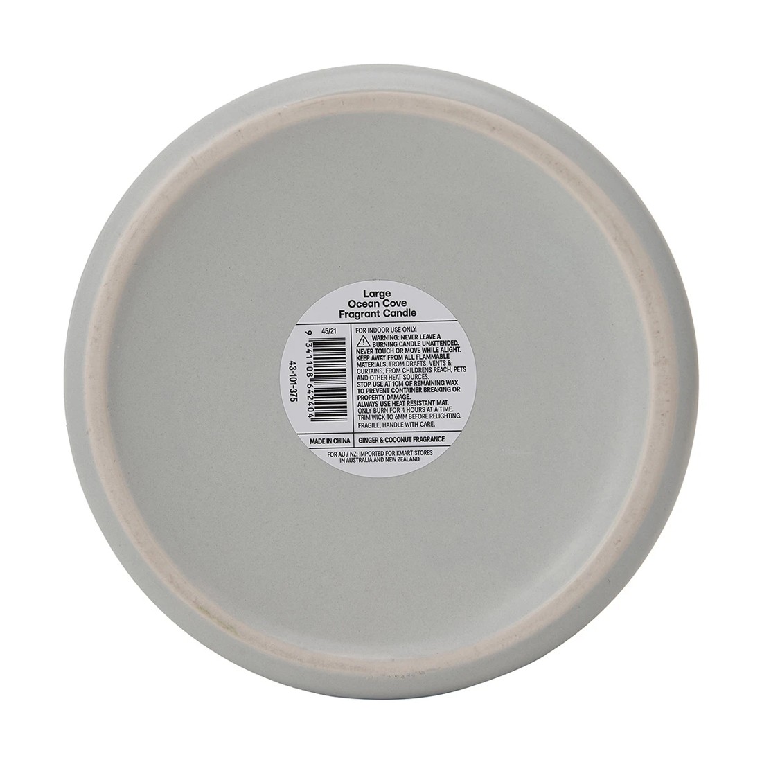 6 Ocean Cove Fragrant Candle - Large, 6 of 8