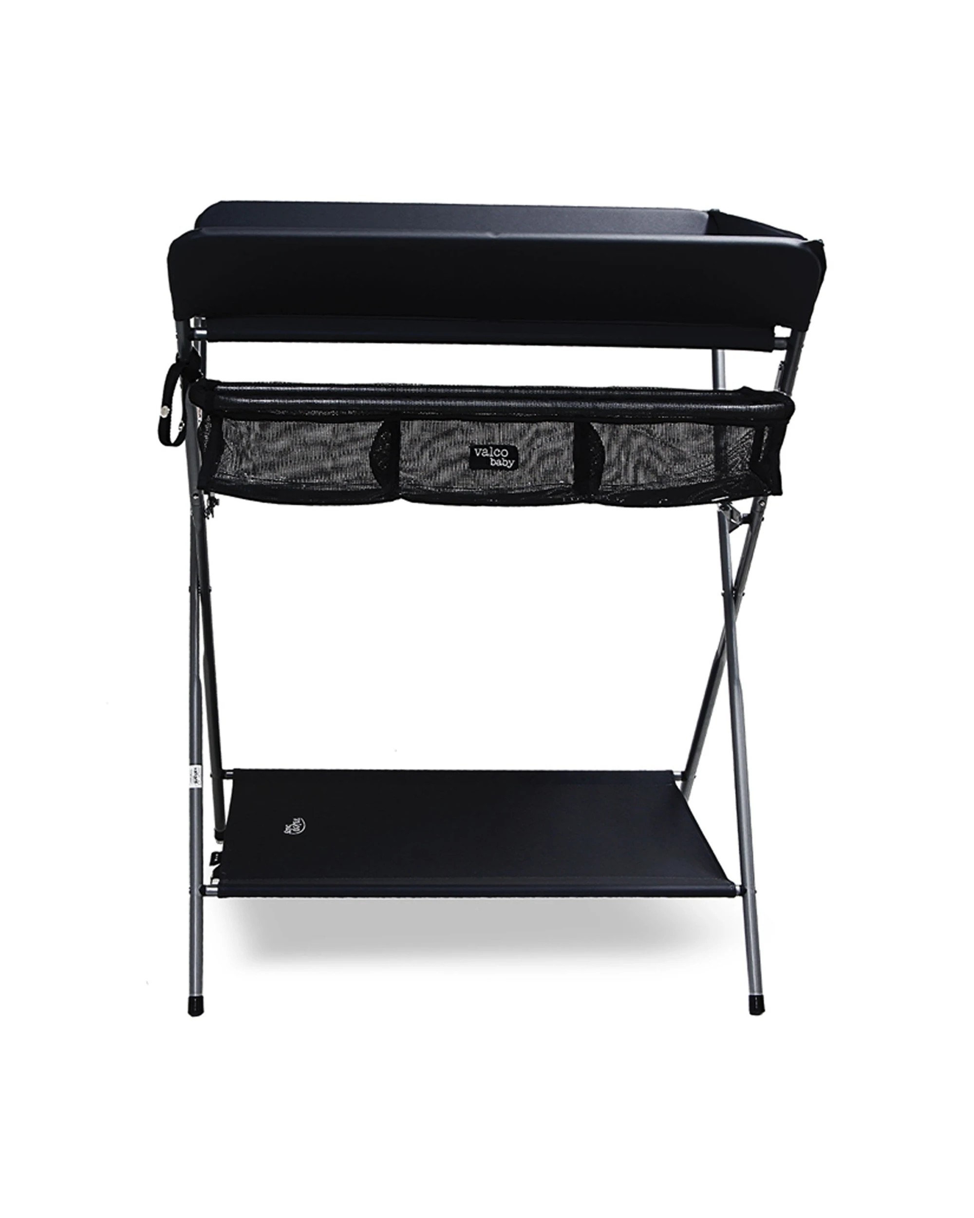 2 Valcobaby Pax Change Table Compact Space-Saving Foldable Easily Wipeable - Black, 2 of 8