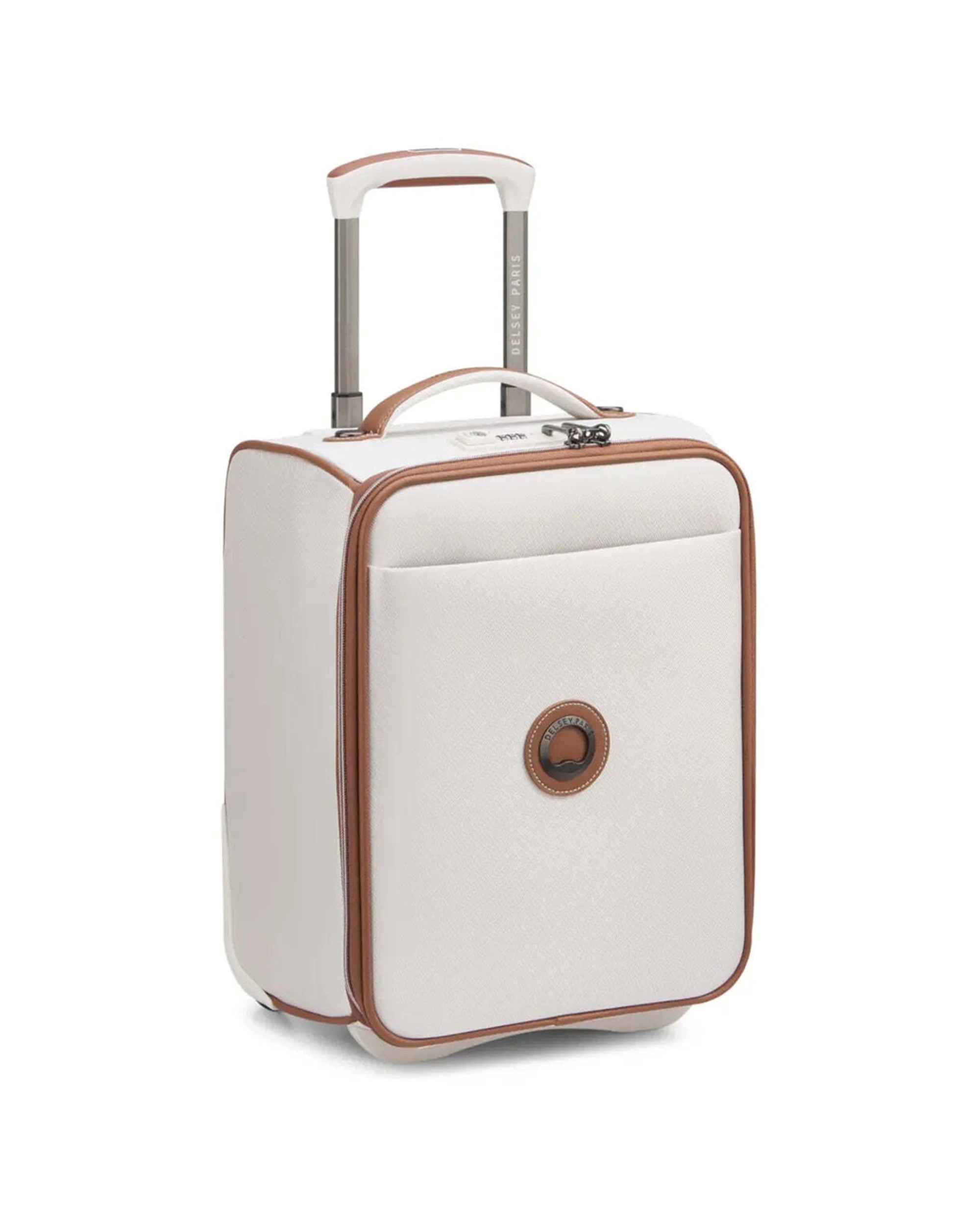 2 Delsey Chatelet Air 2.0 40 cm Underseater Case Laptop Pocket TSA Lock USB Port Angora - White, 2 of 8