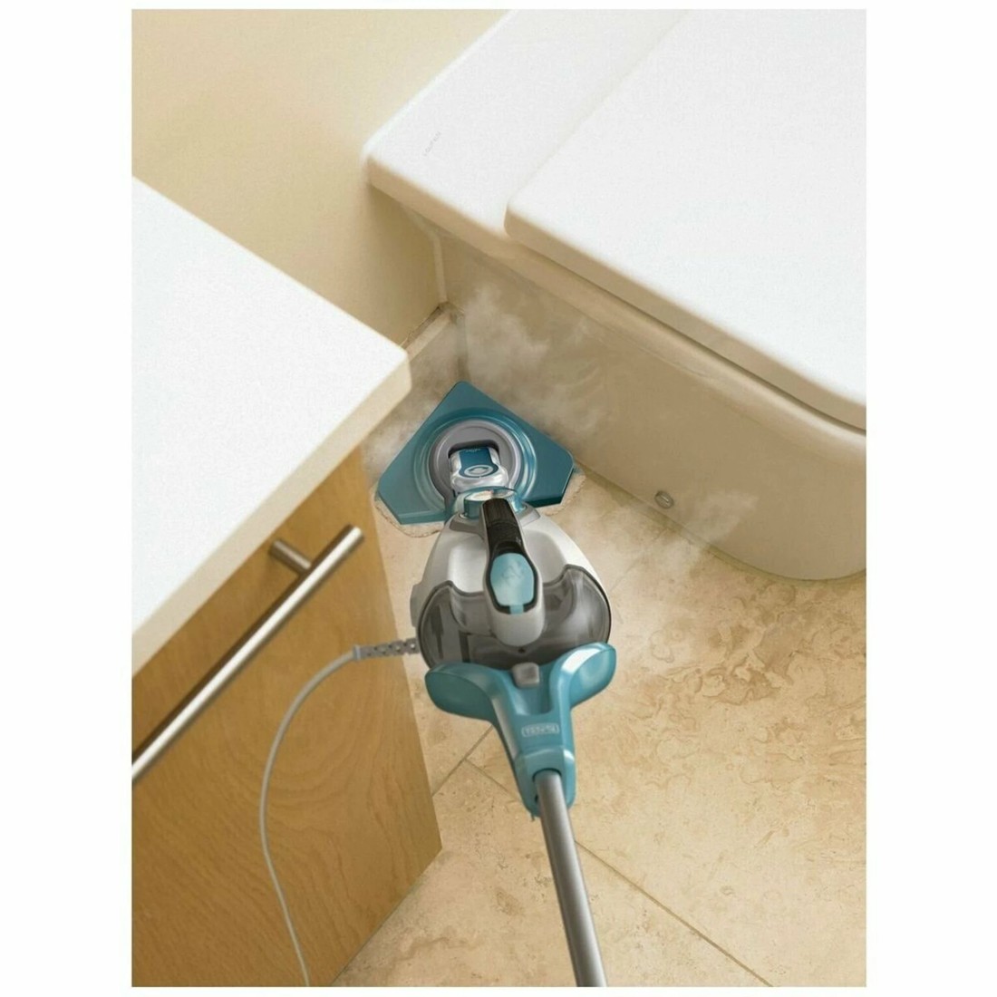 3 Black & Decker 1600W 2-in-1 Steam-Mop with Delta Head, 3 of 5