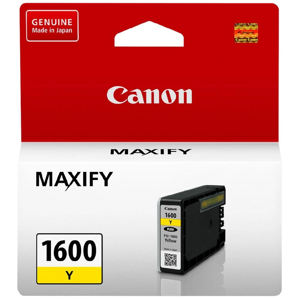 1 Canon PGI 1600 Ink Cartridge Yellow, 1 of 4