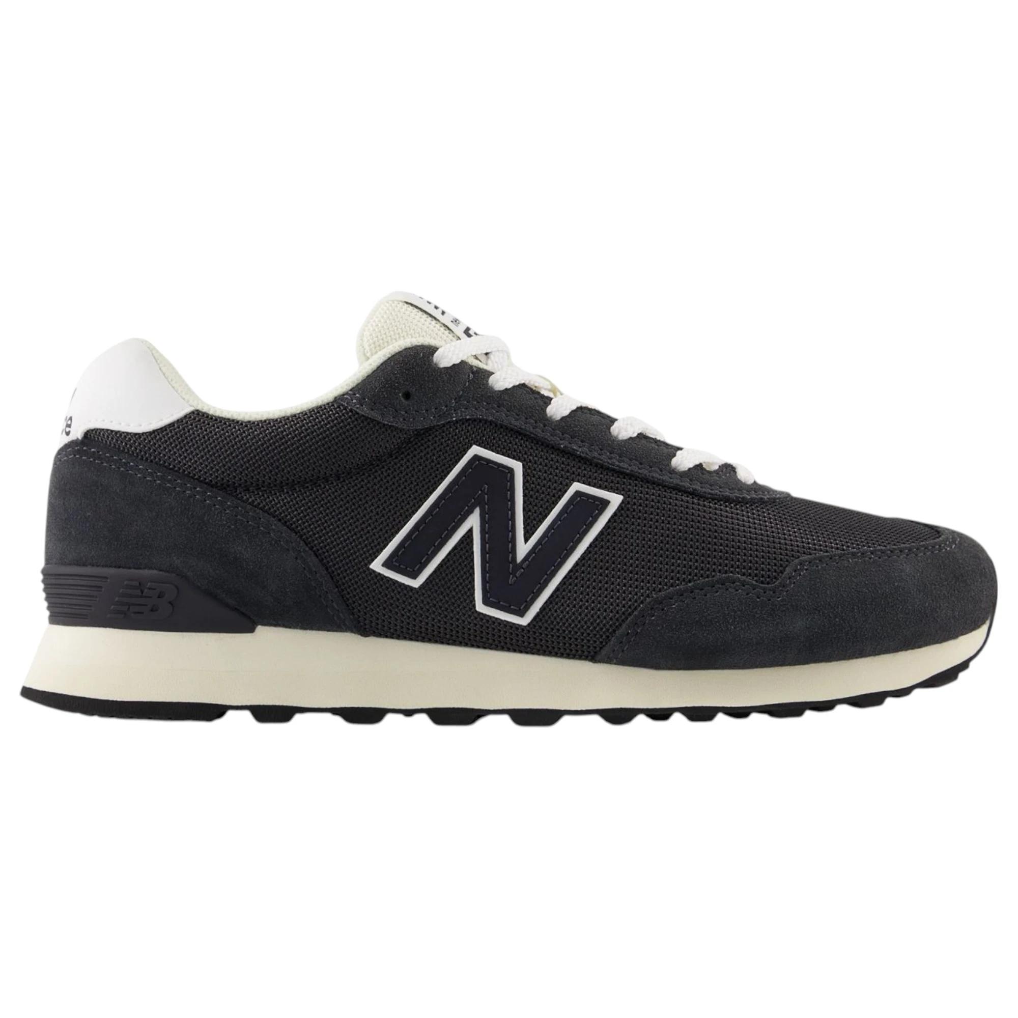 6 New Balance Mens 515 Black/ White Athletic Shoes BLACK/WHITE, 6 of 7