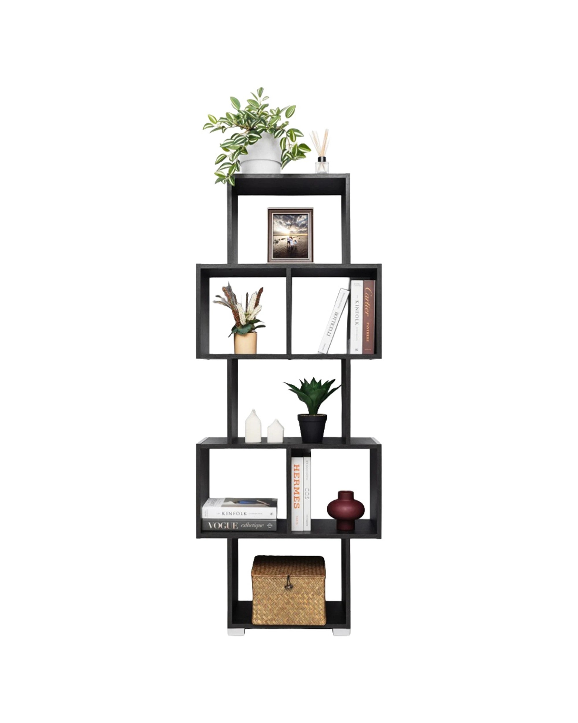 1 European Cabinetry Lisbon Decorative Display Shelf Nordic Ash - Brown, 1 of 3