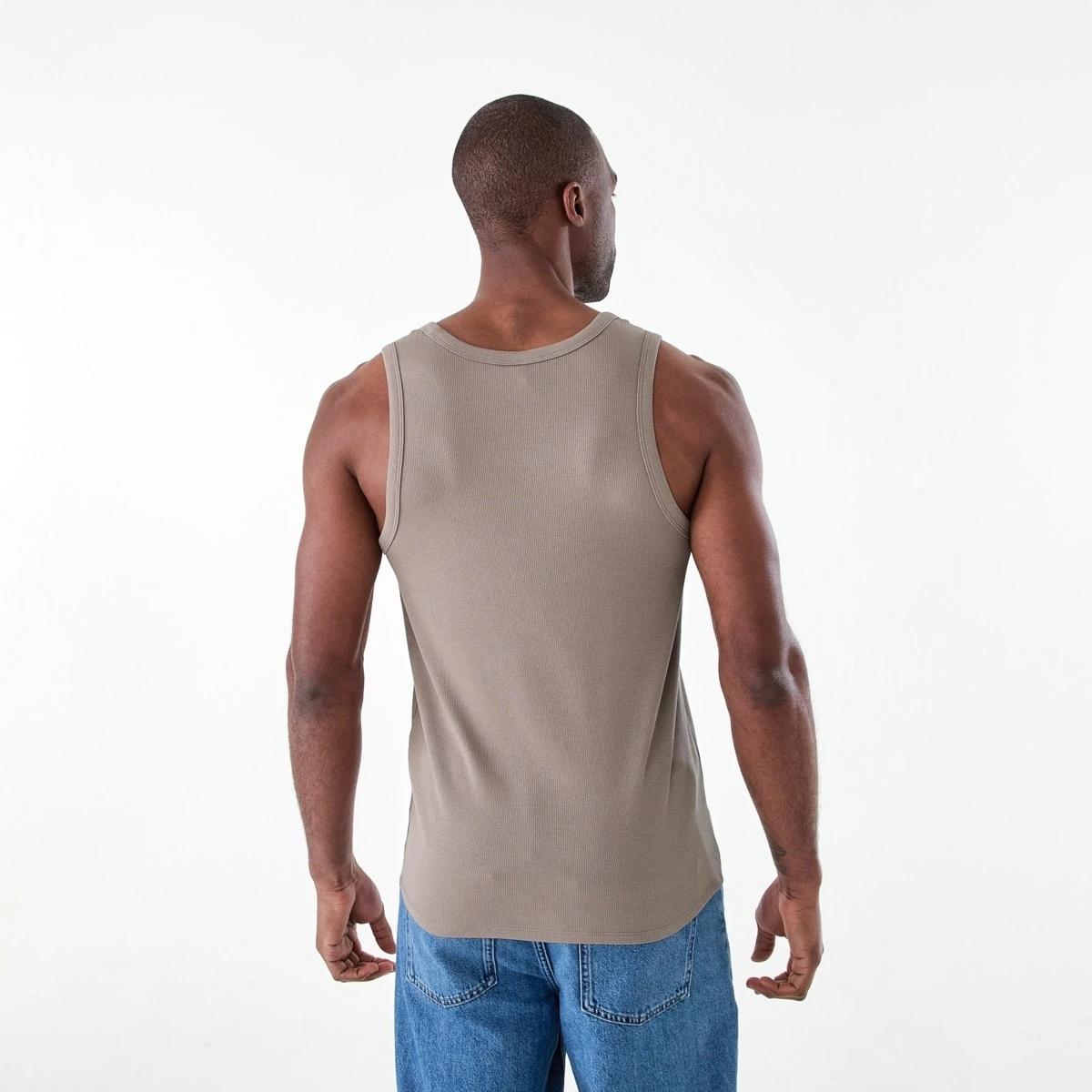 3 Rib Tank DRIFT BROWN, 3 of 6