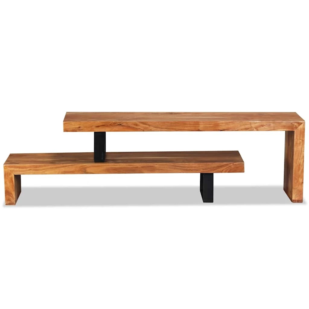 8 Vidaxl Tv Stand Wooden Tv Stand - Brown, 8 of 10