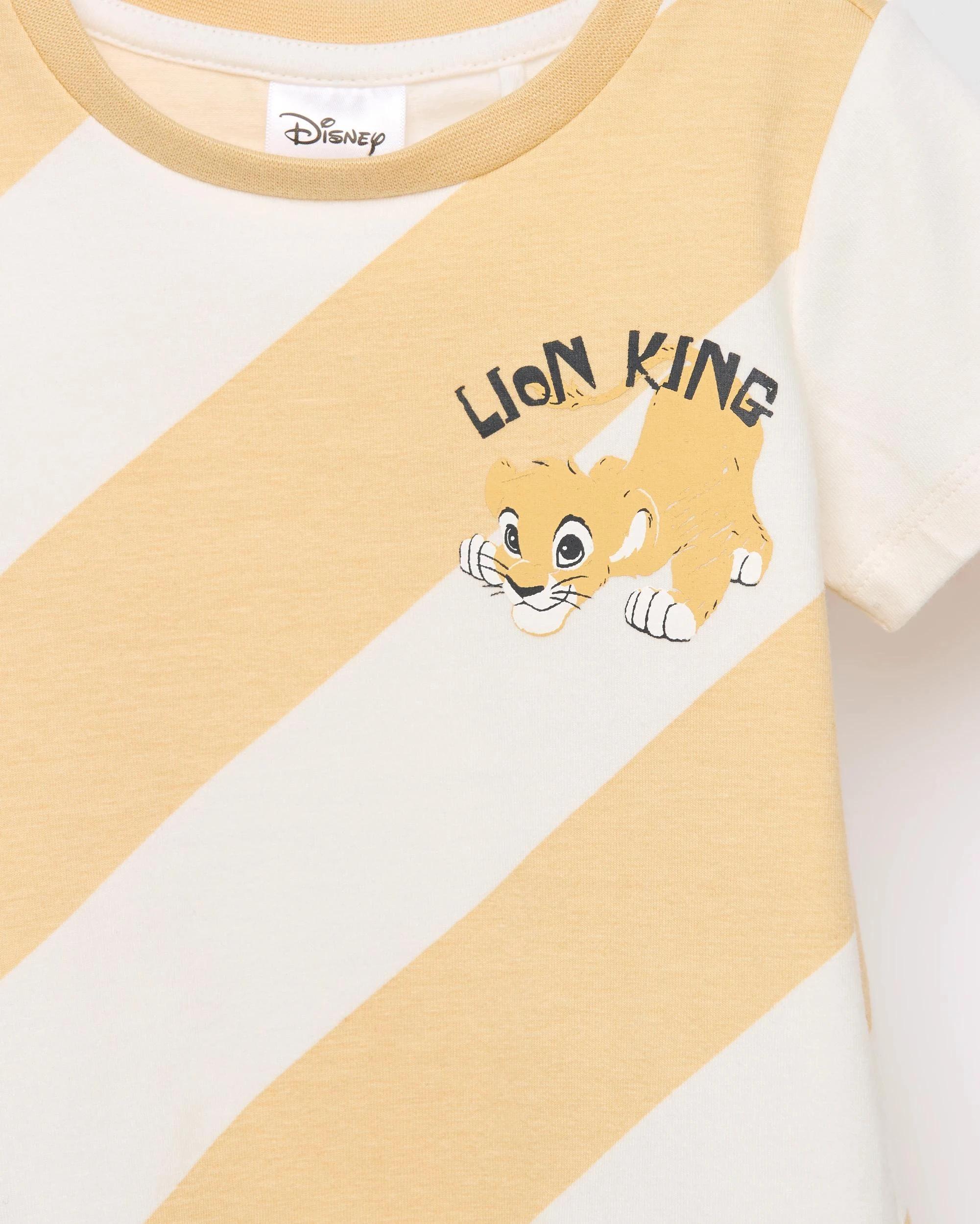 3 Disney Organic Cotton Baby T-Shirts 2 Pack - The Lion King LION KING, 3 of 4