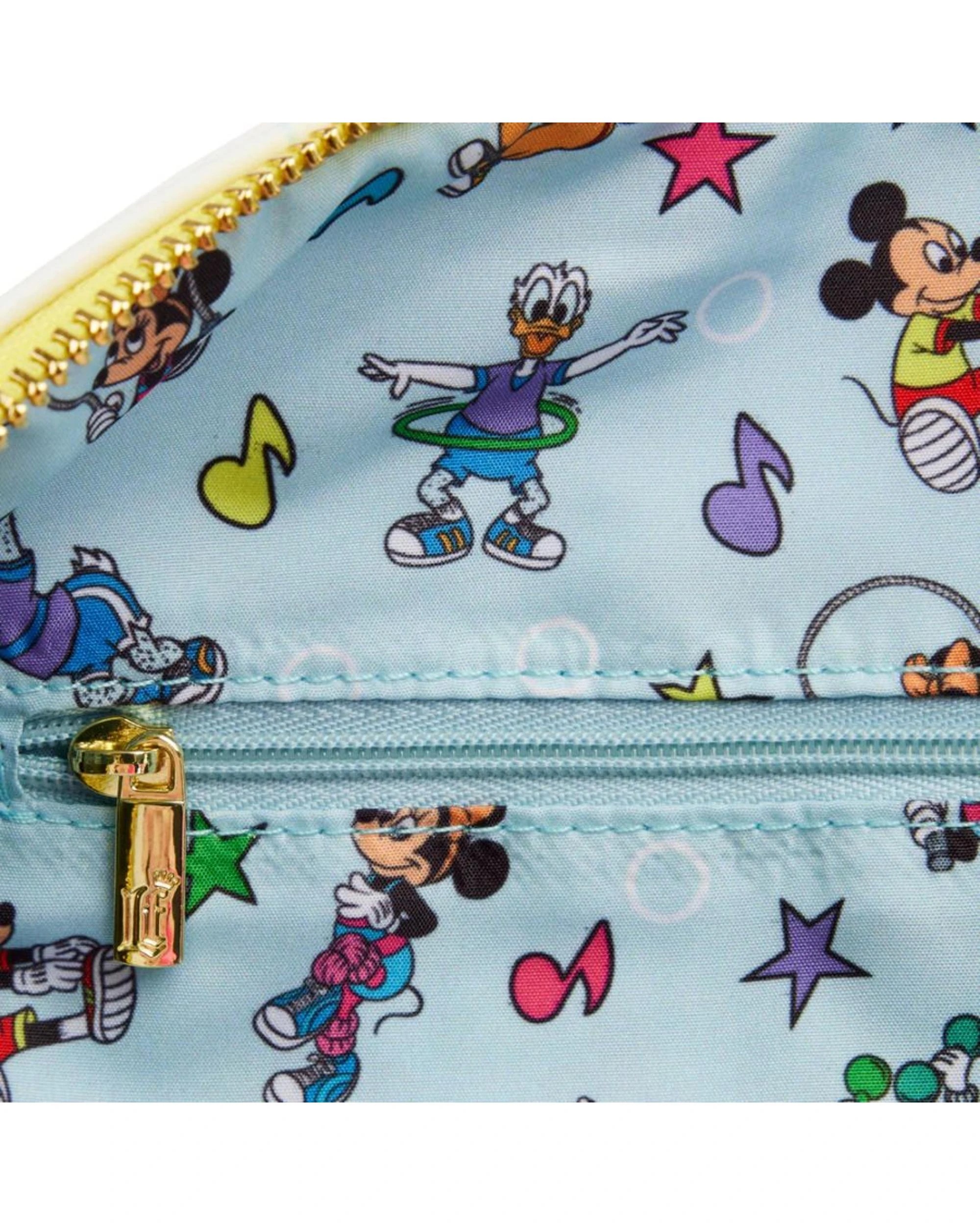 6 Loungefly Disney Mousercise Duffle Bag, 6 of 6