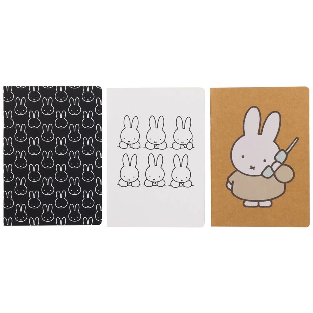 2 Miffy A5 Notebooks 64 Pages 3 Pack, 2 of 3