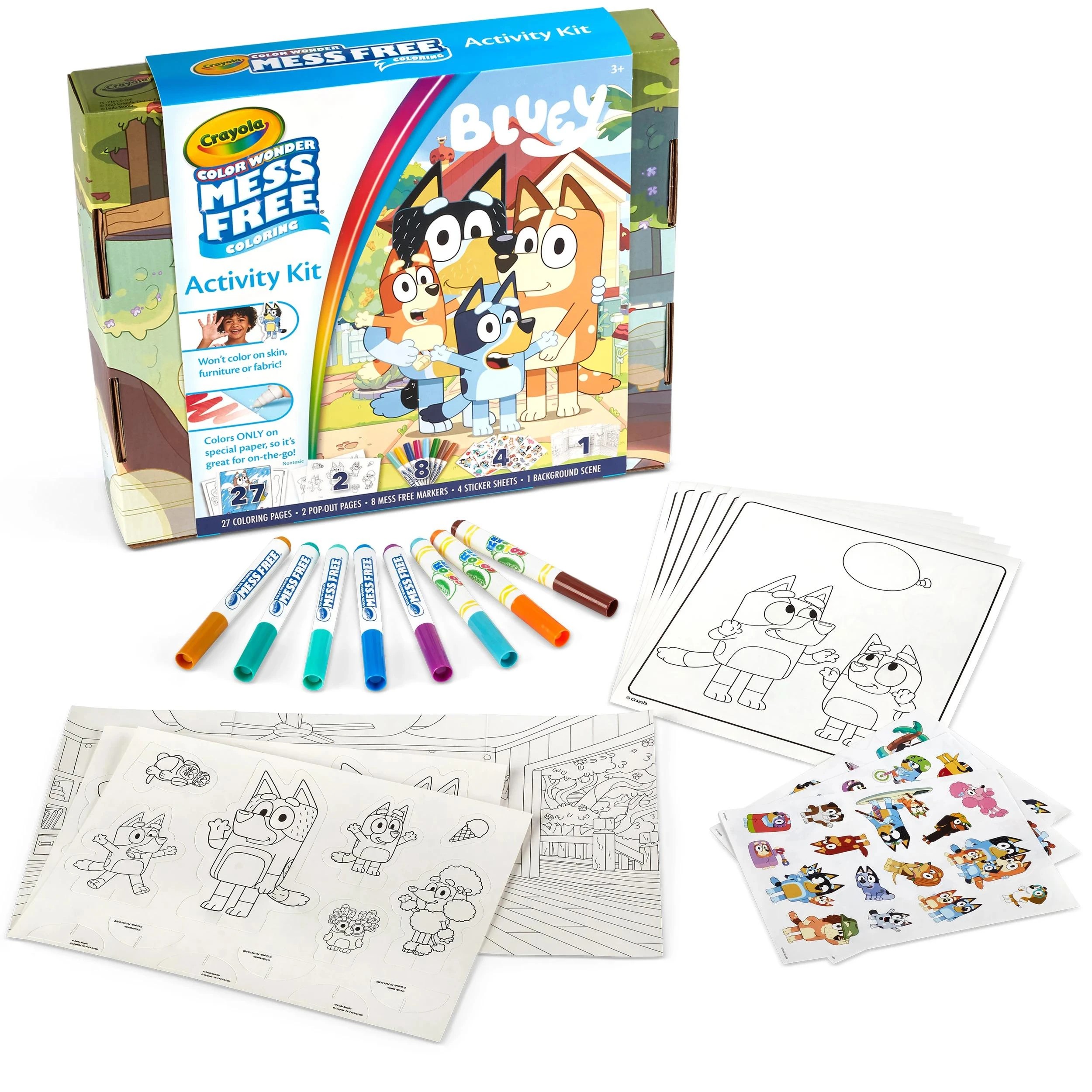 3 Crayola Bluey Color Wonder Activity Kit, 3 of 4