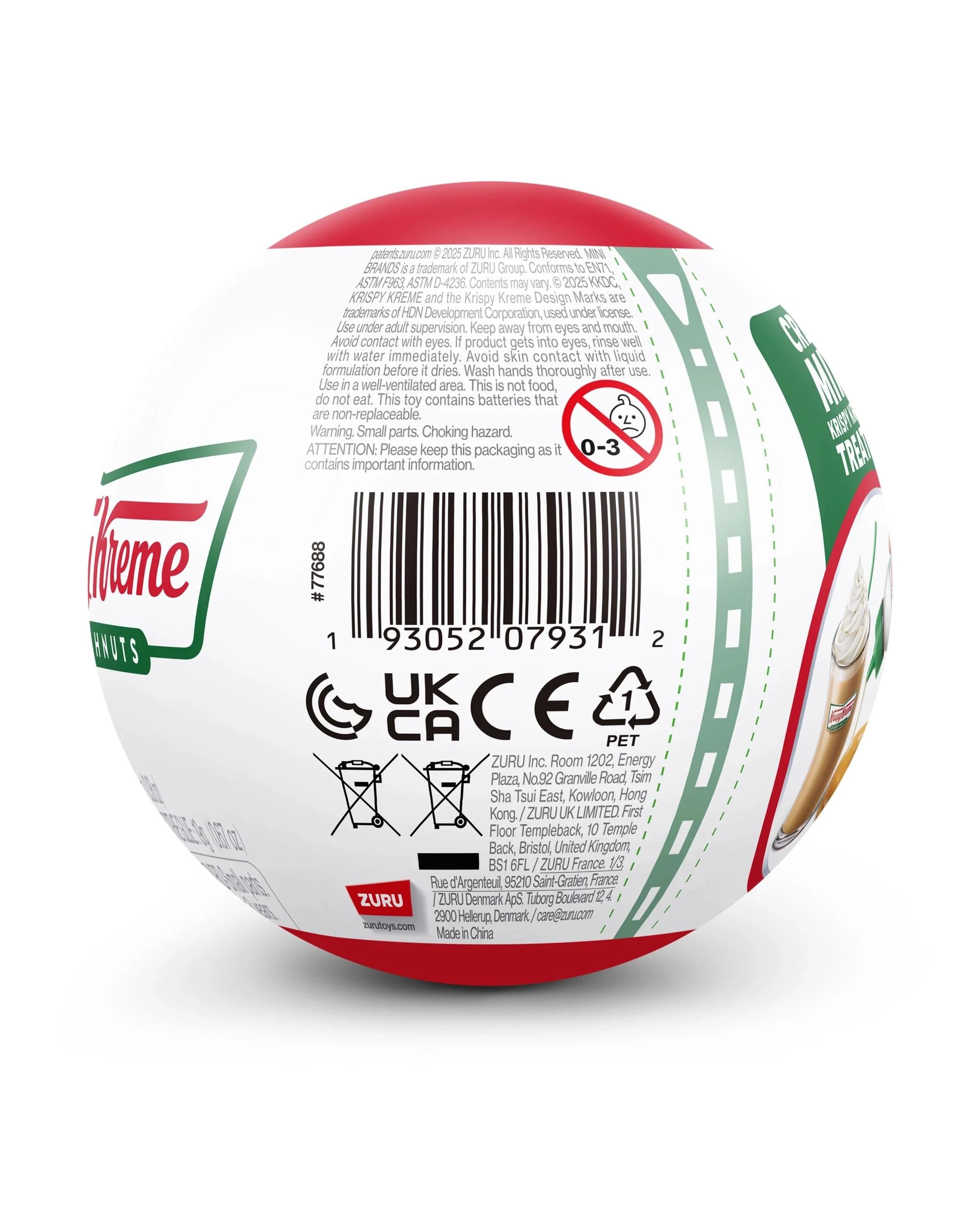 8 Mini Brands Create Krispy Kreme Series 1 Capsule By Zuru - Assorted - Multi, 8 of 9