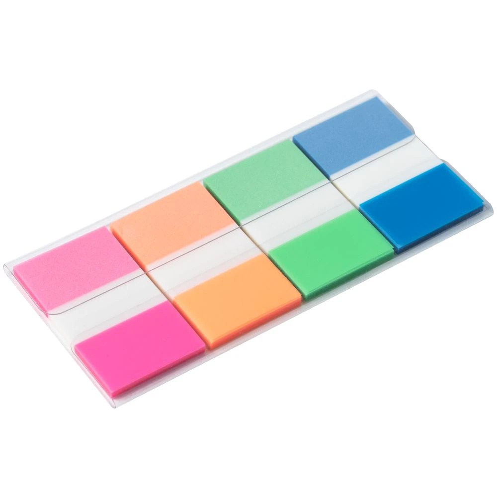 4 J.Burrows Flags 25x44mm Blue/Green/Orange/Pink 4 Pack, 4 of 4