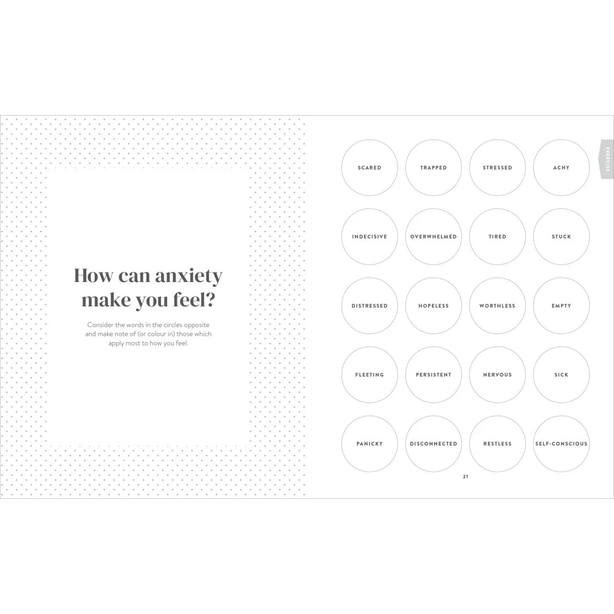 5 Anxiety Free Journal: A Guided Workbook to Empower and Calm You - Book, 5 of 6