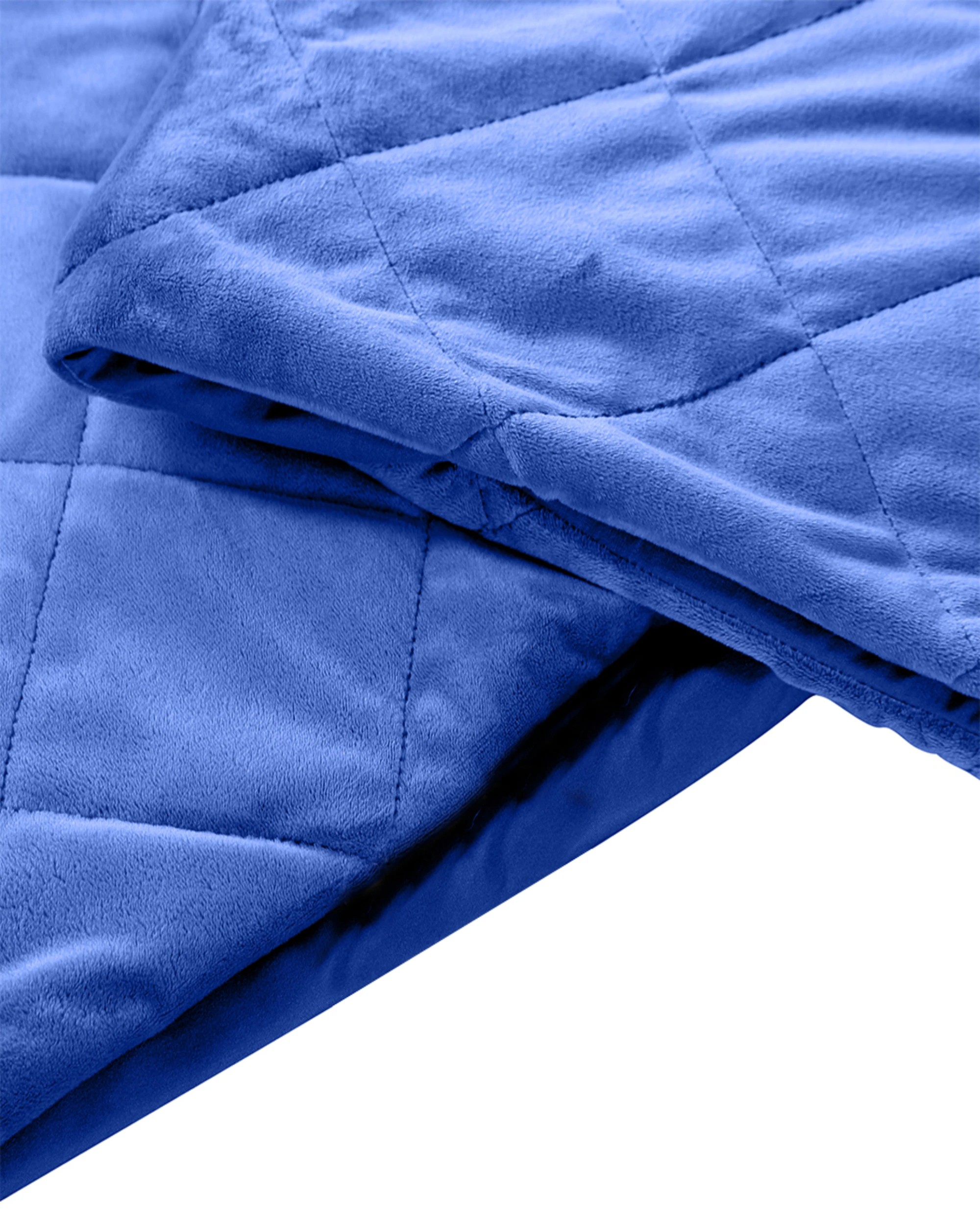 4 Dreamz 9kg Weighted Blanket - Blue, 4 of 6