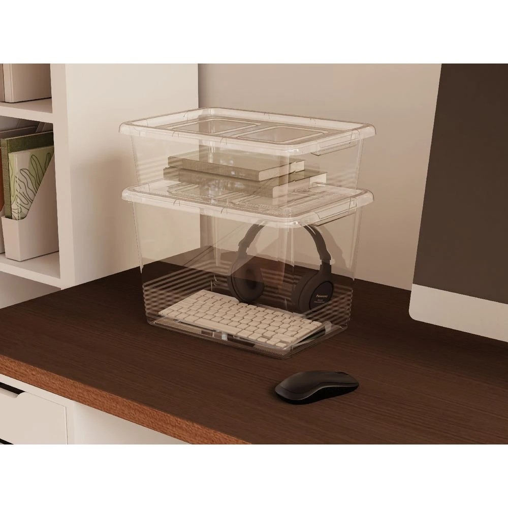 6 J.Burrows 20L Storage Container 4 Pack, 6 of 6