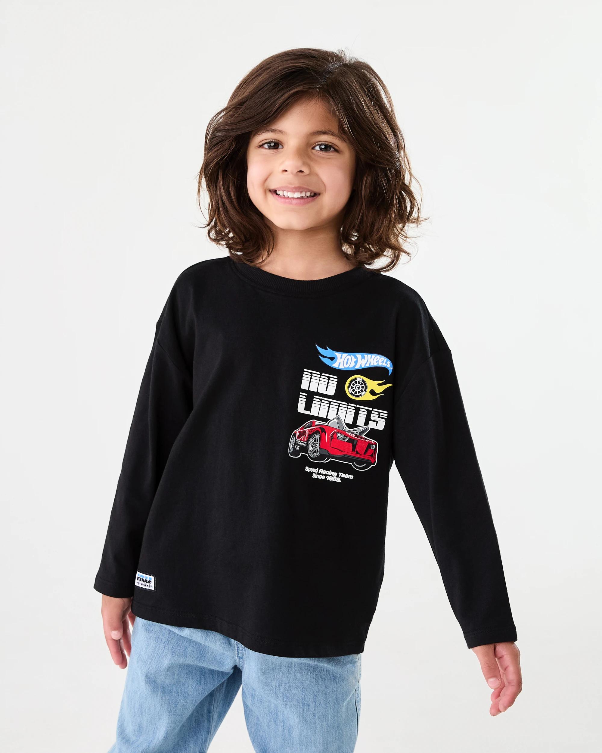 1 Hot Wheels License Long Sleeve T-shirt Hot Wheels, 1 of 8