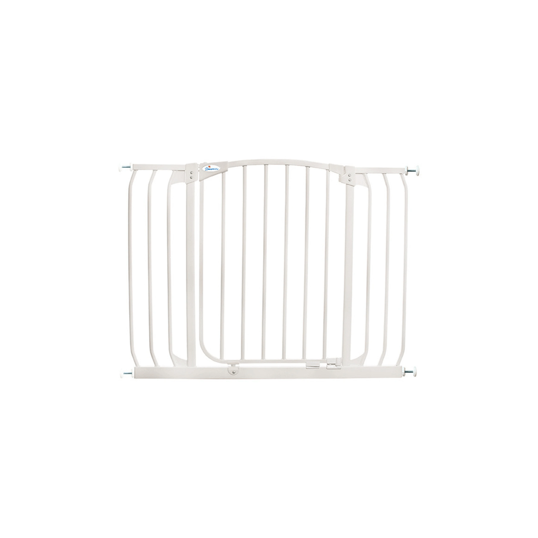 1 Dreambaby Chelsea 108cm Xtra-wide Hallway Auto-close Security Safety Gate
 - White, 1 of 4