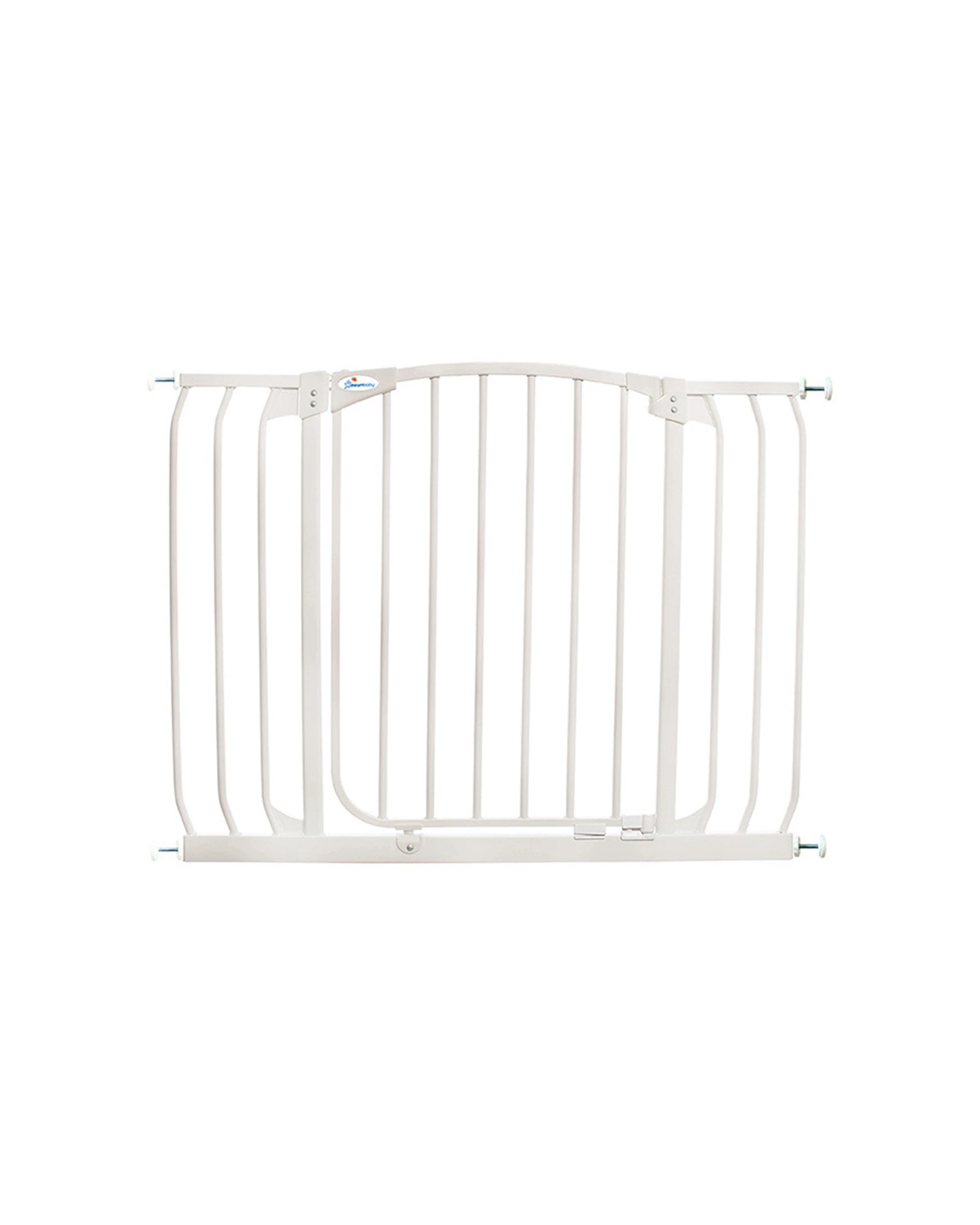 1 Dreambaby Chelsea 108cm Xtra-wide Hallway Auto-close Security Safety Gate
 - White, 1 of 4
