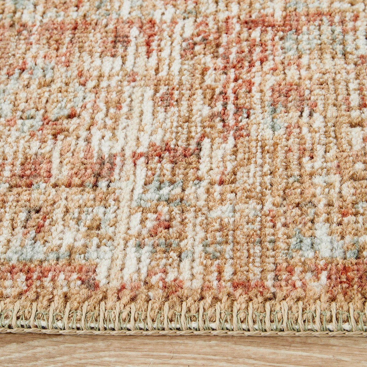 4 Common Ground Rugs Heirloom 03 370x80cm - Large Runner Power Loomed Rug - Brown, 4 of 7