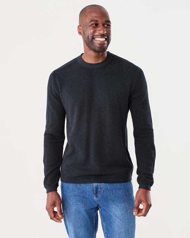 Lightweight Textured Knit Ju