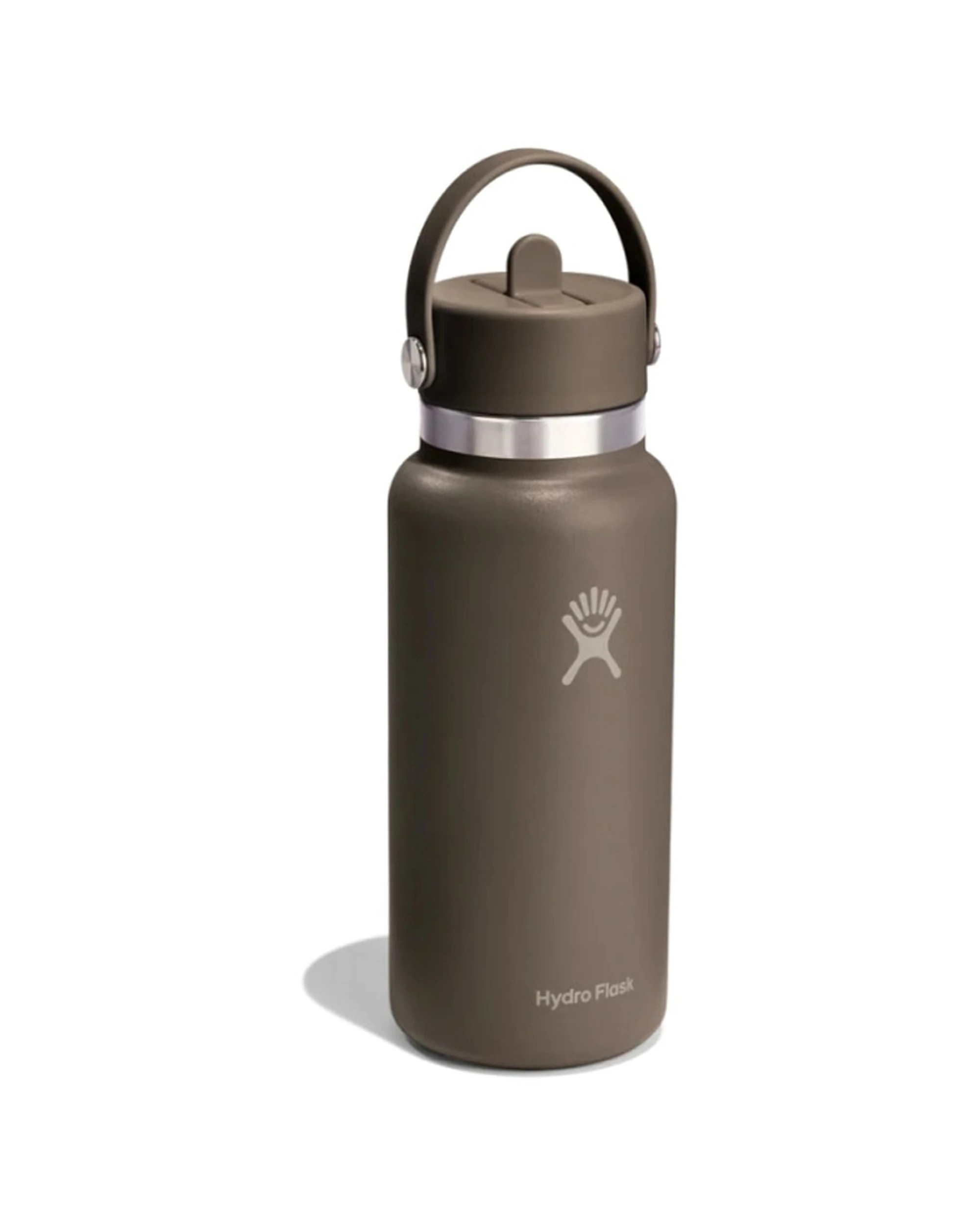 2 Hydro Flask Wide Flex Straw Cap Insulated Drink Bottle Leakproof 32oz Sandpiper - Grey, 2 of 2
