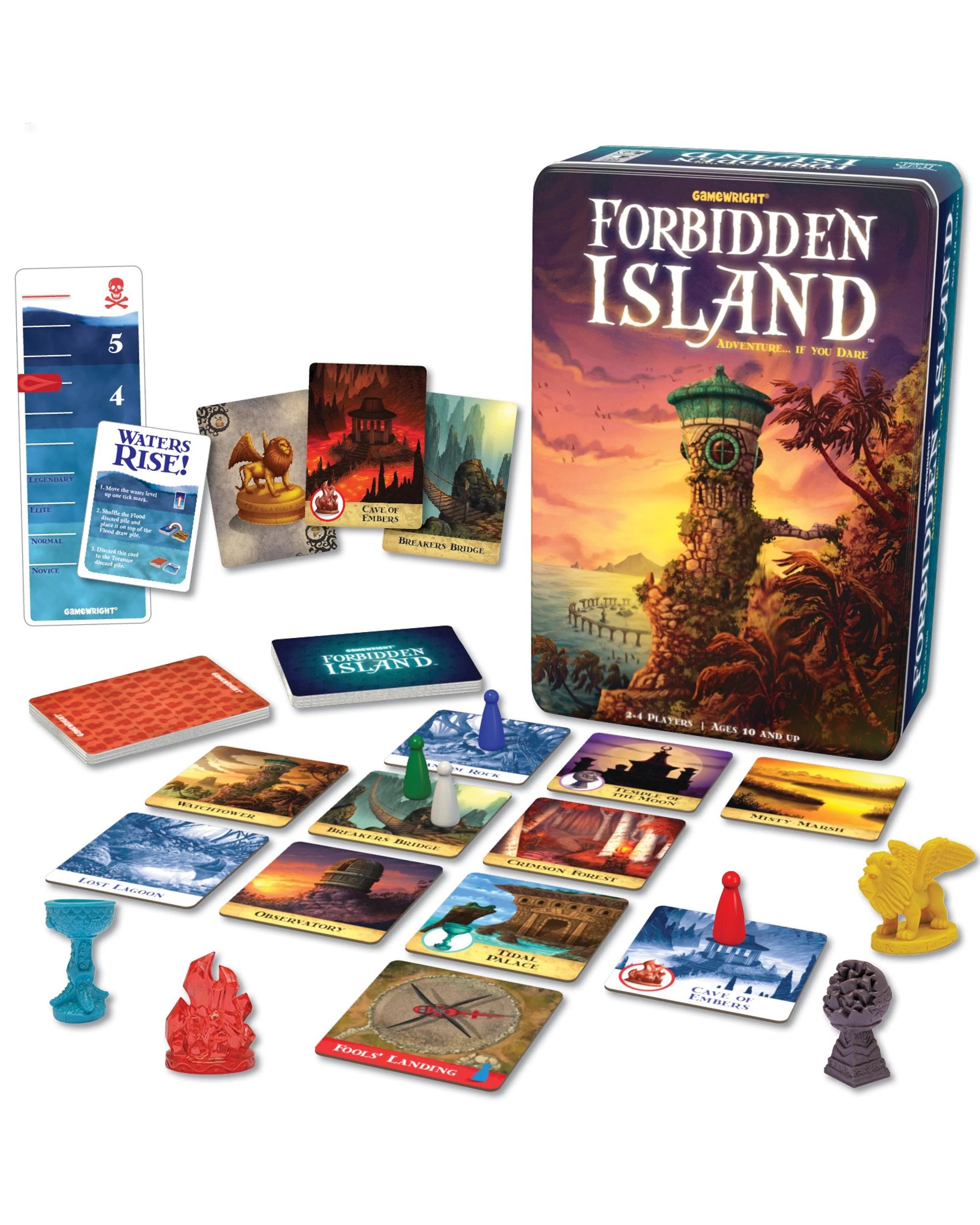 1 Gamewright Forbidden Island: Adventure If You Dare Card Game, 1 of 3