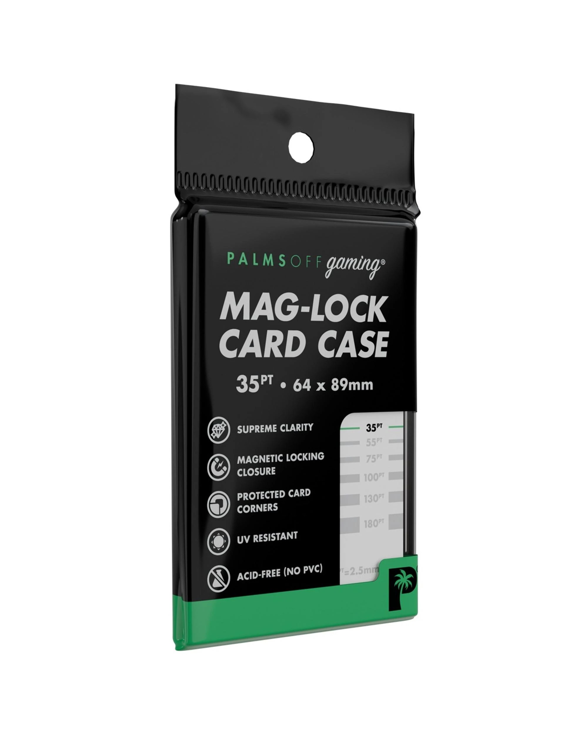 1 Palms Off Gaming 35pt Mag-Lock One-Touch Case - Clear, 1 of 4