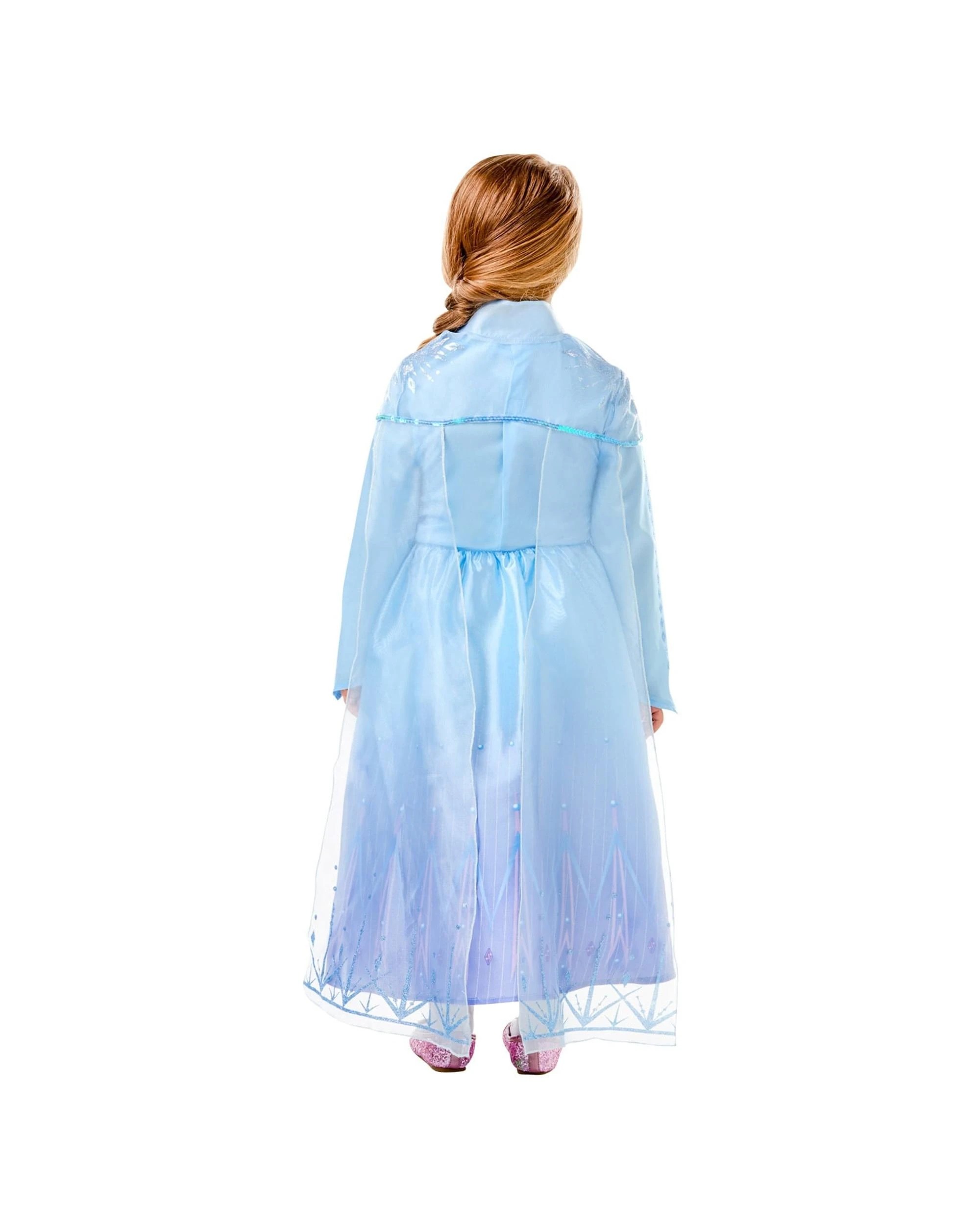 3 Disney Frozen 2 Elsa Deluxe Child Costume 6-8 Years, 3 of 4