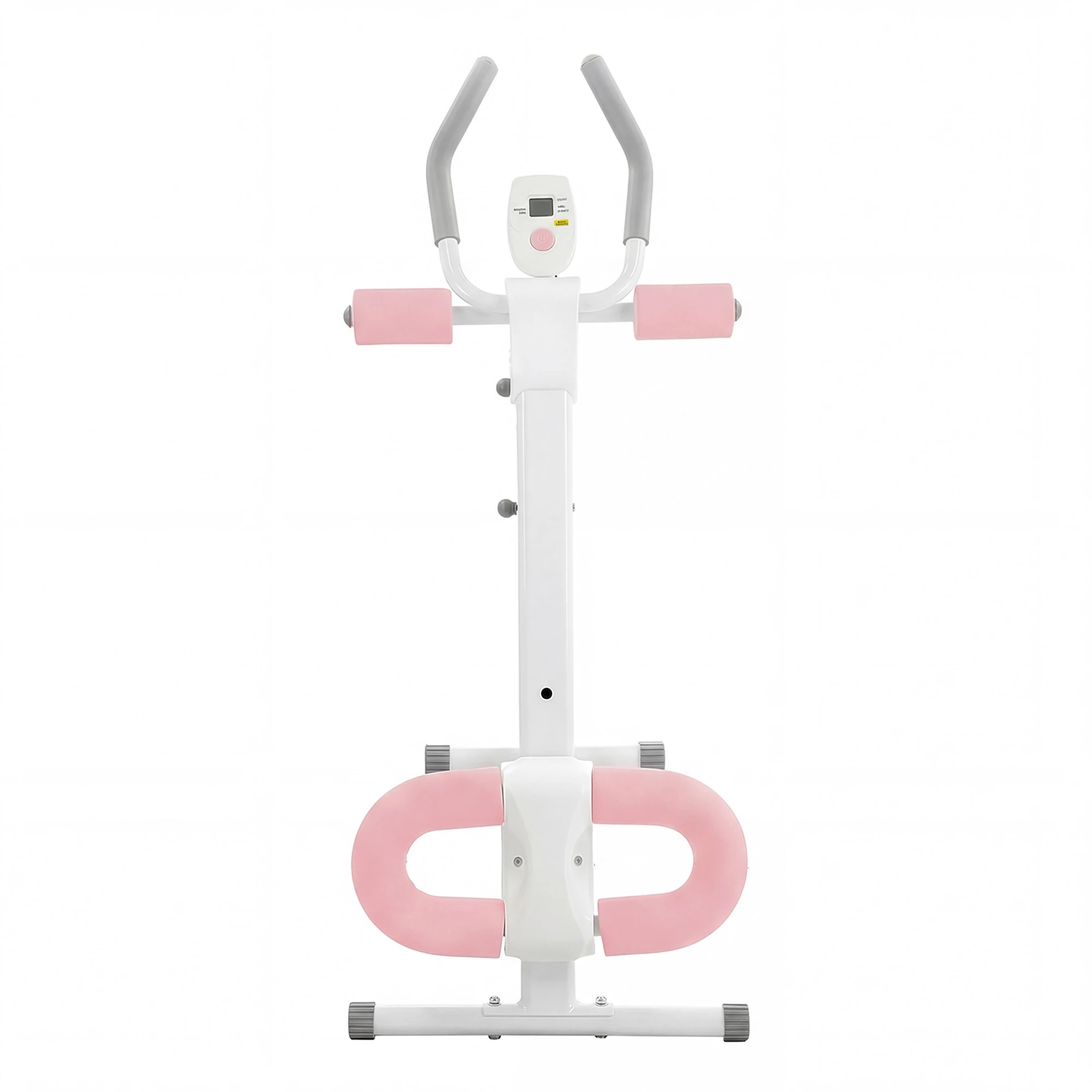 2 Centra Adjustable Ab Trainer Machine,Foldable,Knee Protection,Pink And - White, 2 of 9