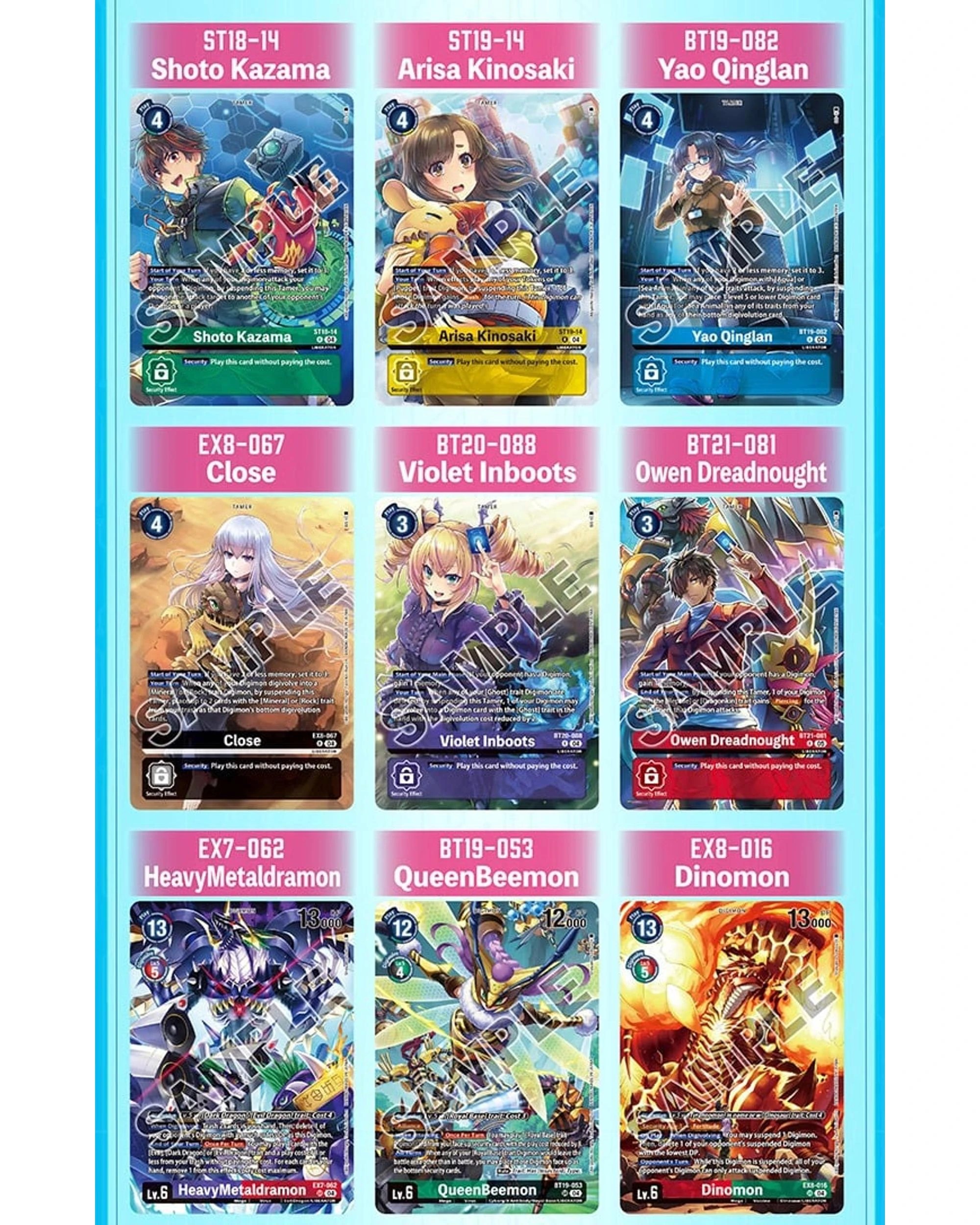 9 Digimon Card Game: Digimon Liberator Debuggers Set - PB-22, 9 of 10