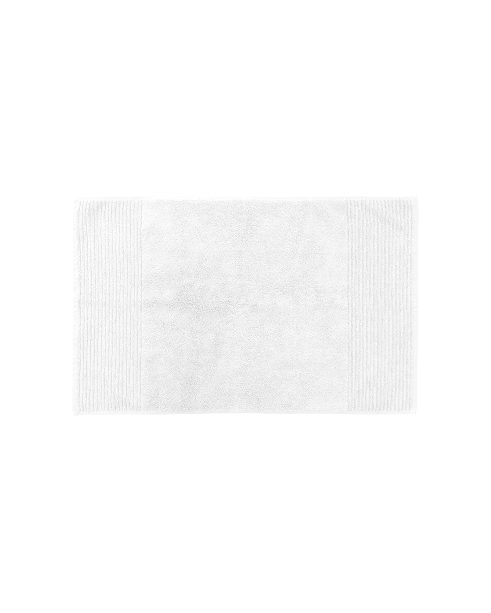 5 Bambury Elvire 800gsm Soft Absorbent Cotton Bath Mat 2PK 48x78cm - White, 5 of 5
