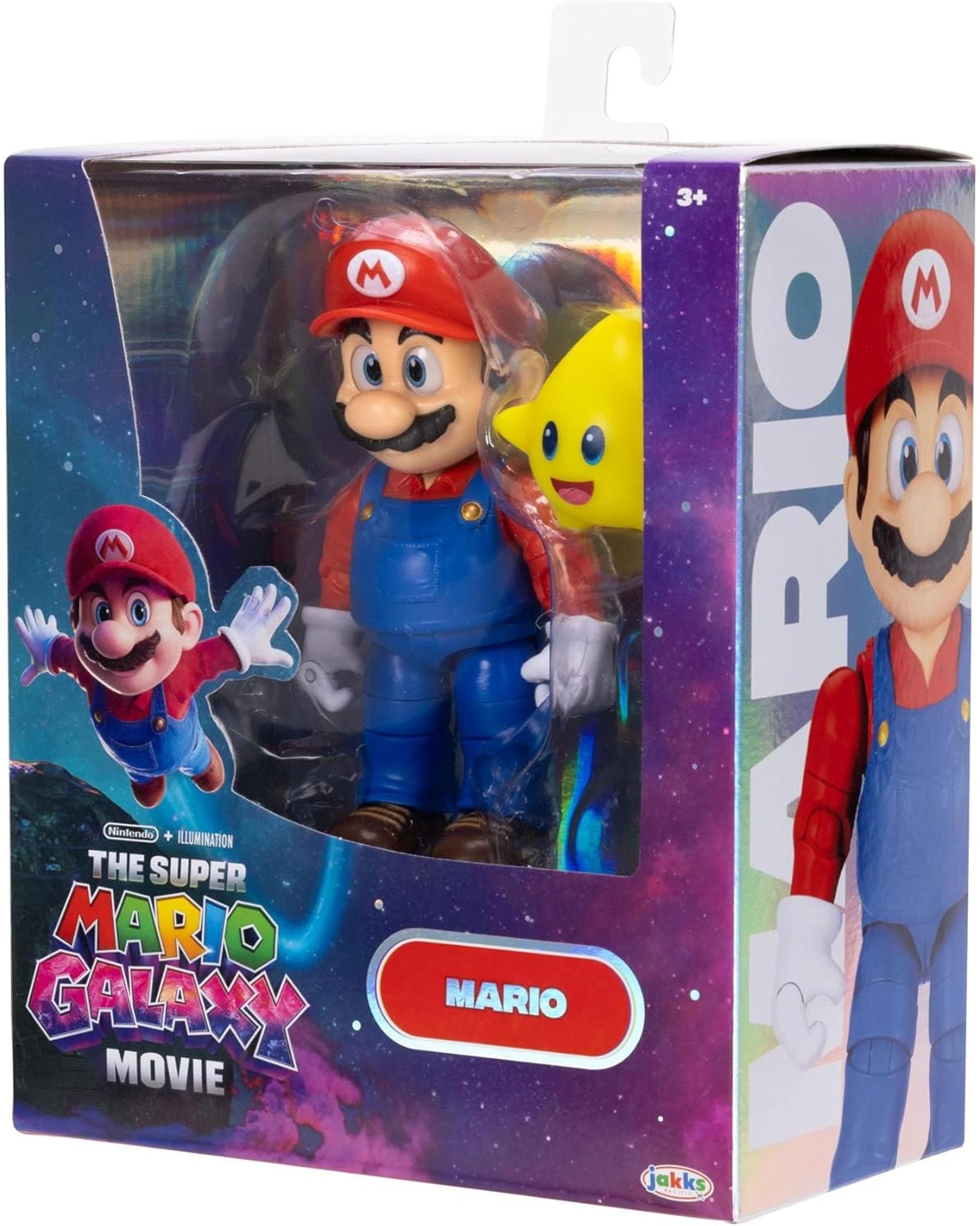 10 Super Mario Galaxy Movie Mario with Luma 5 inch Figure, 10 of 10
