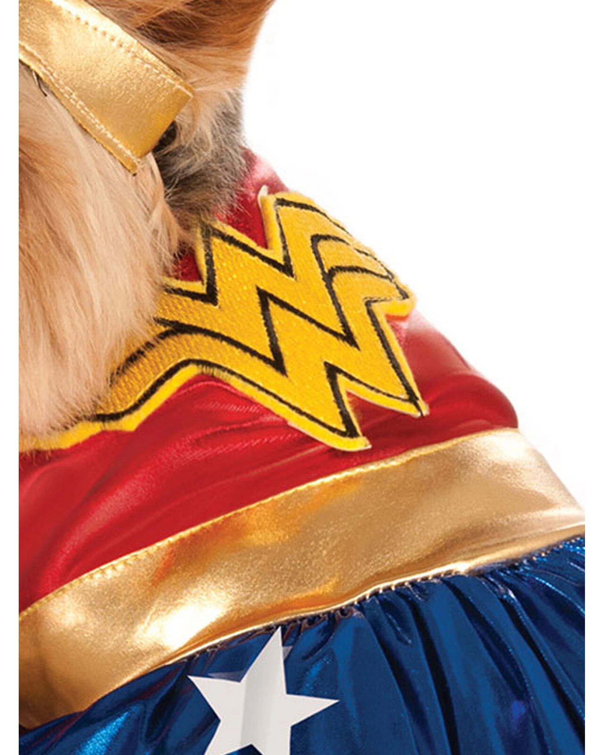 3 Dc Comics Superhero Wonder Woman Pet Dogs Costume Size L - Multi, 3 of 3