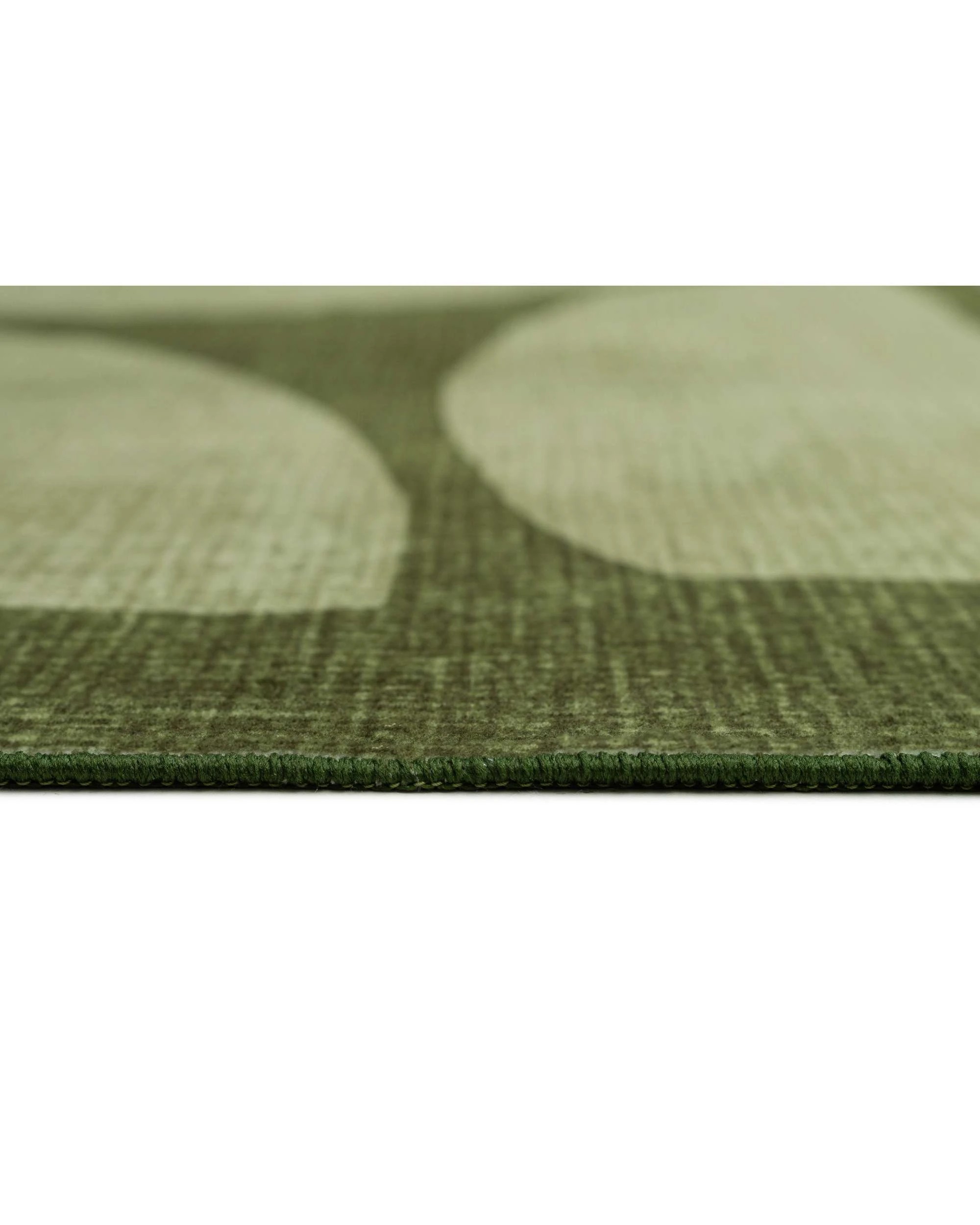 8 Loopsie Brookhaven Printed Washable Rug-220cm x 150cm - Green, 8 of 8
