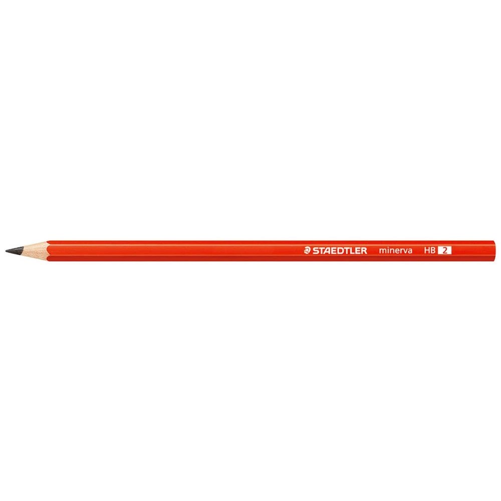 1 Staedtler Minerva Graphite Pencil 2B, 1 of 4