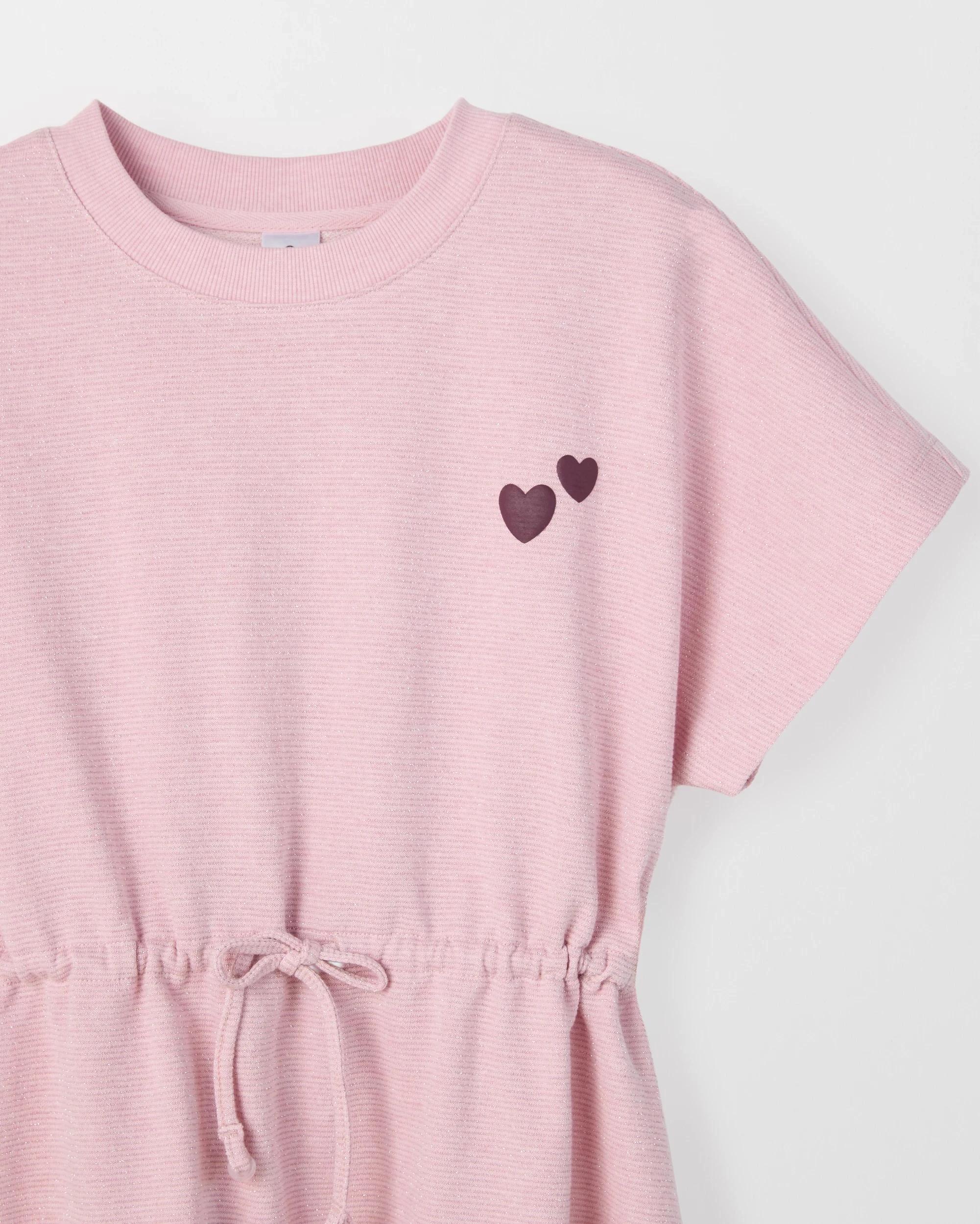 6 Target Kids Australian Cotton Blend Fleece Dress PINK, 6 of 6