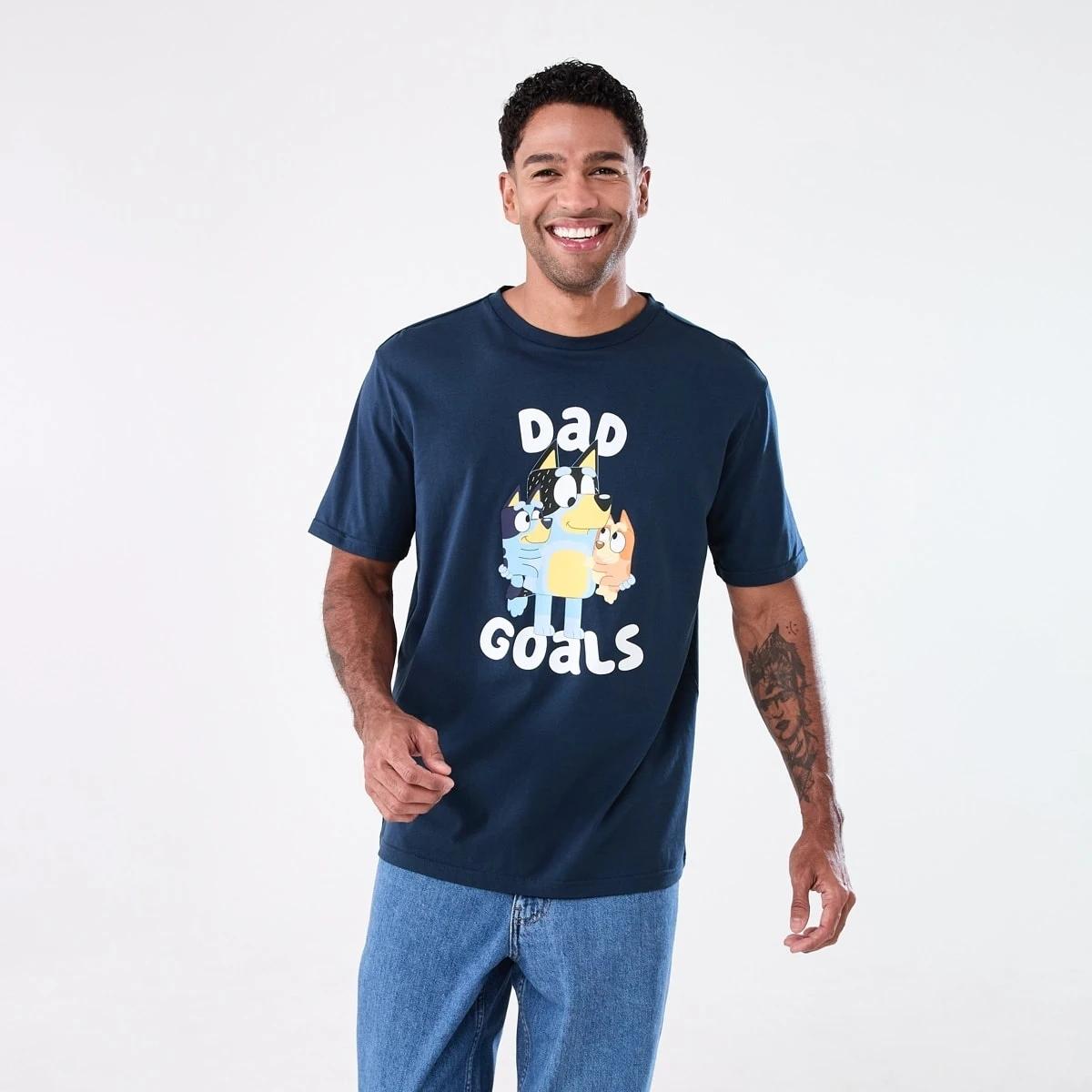 1 Bluey License T-shirt SPELL NAVY, 1 of 6