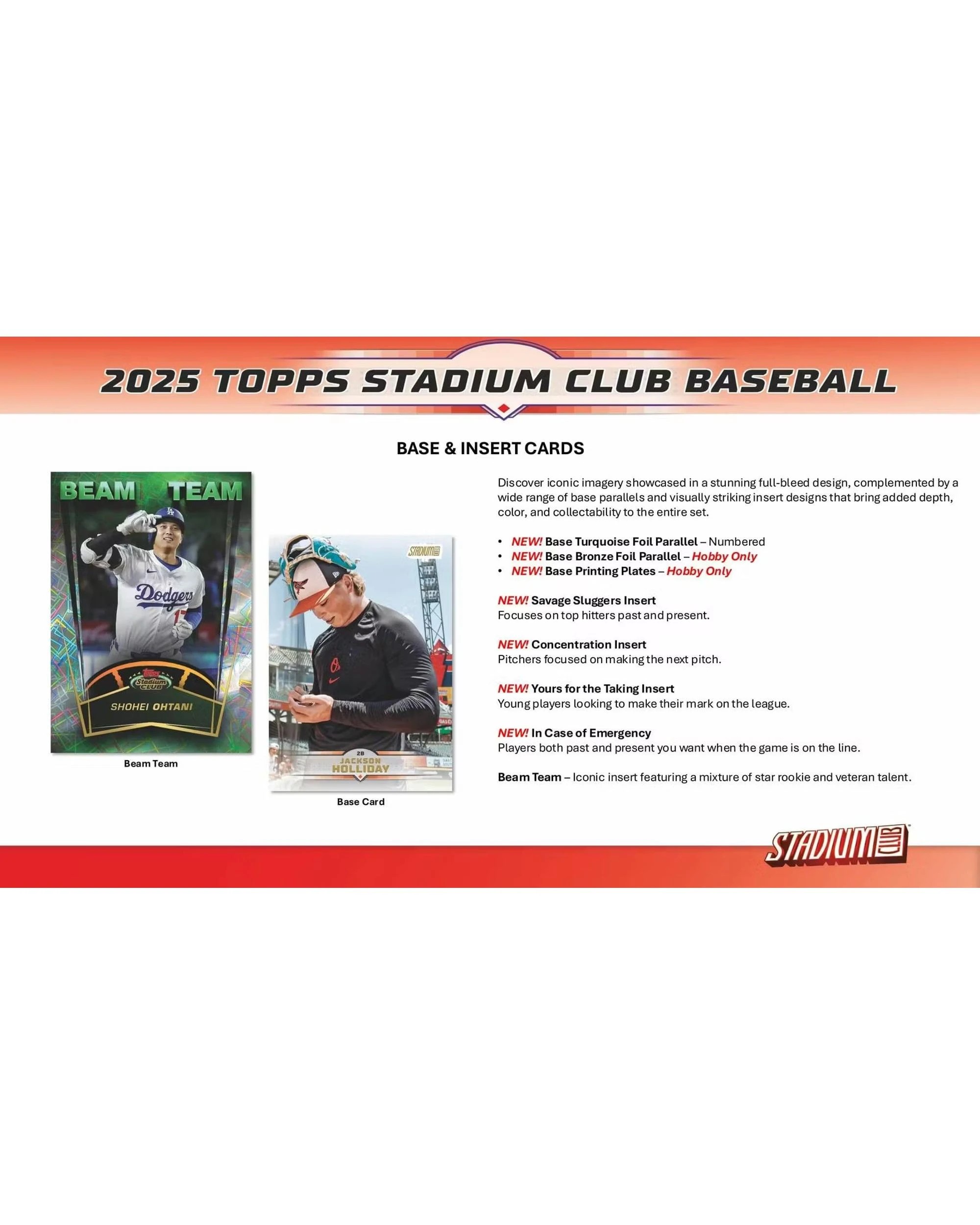 4 Topps Stadium Club Baseball 2025 Blaster Box, 4 of 10