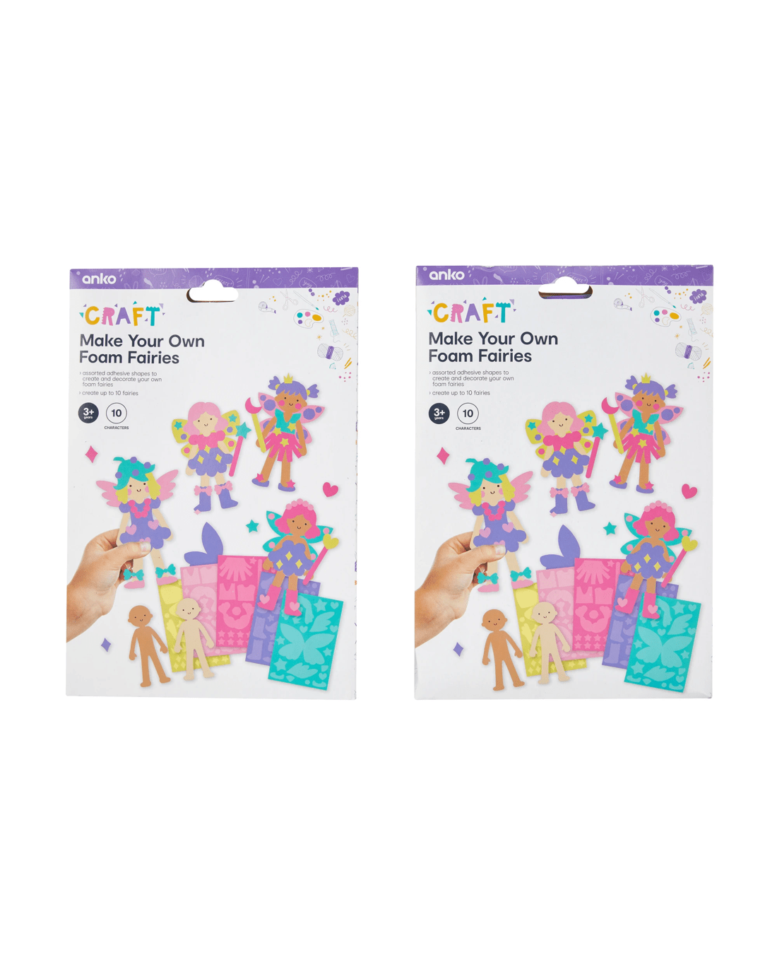 1 Make Your Own Foam Dolls/Fairies - Assorted, 1 of 9