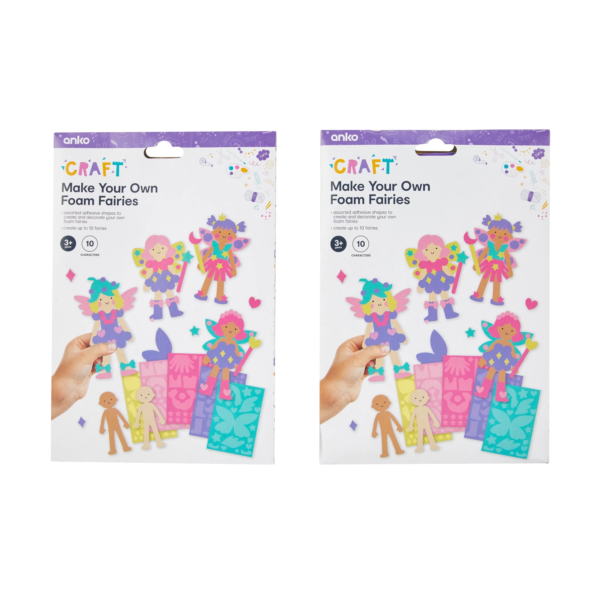 1 Make Your Own Foam Dolls/Fairies - Assorted, 1 of 9