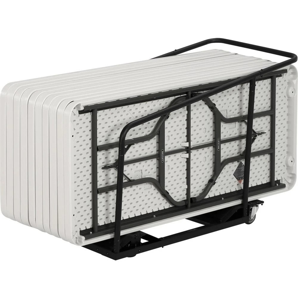 4 Lifetime Commercial 6 Foot Bifold Table Desks, Tables and Returns, 4 of 10