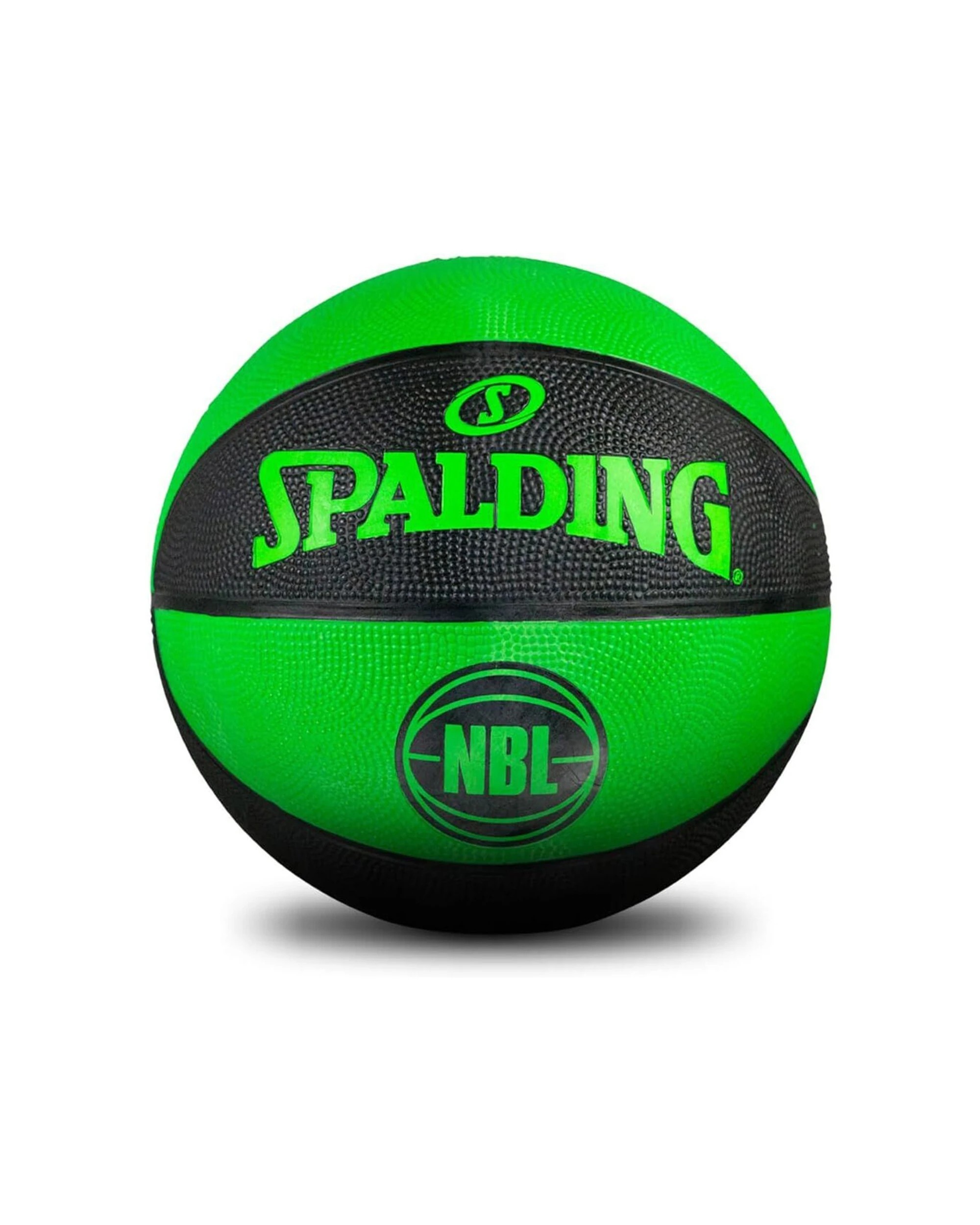 2 Spalding NBL Outdoor Play Rubber Basketball Size 5 Deep Channel Grip All Weather - Multi, 2 of 2