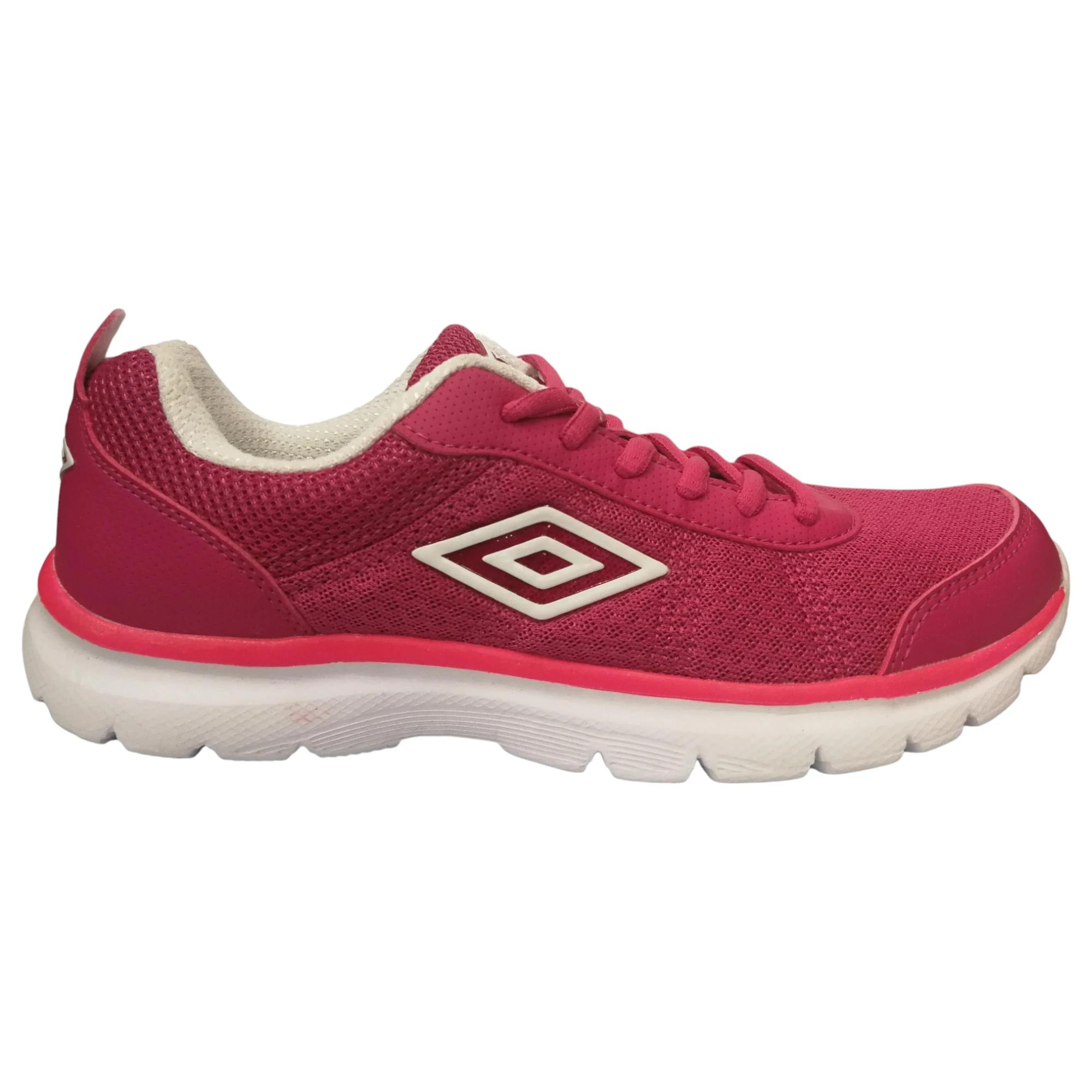 1 Umbro Salvador Womens Runners Running Shoes FUCHSIA/WHITE, 1 of 1