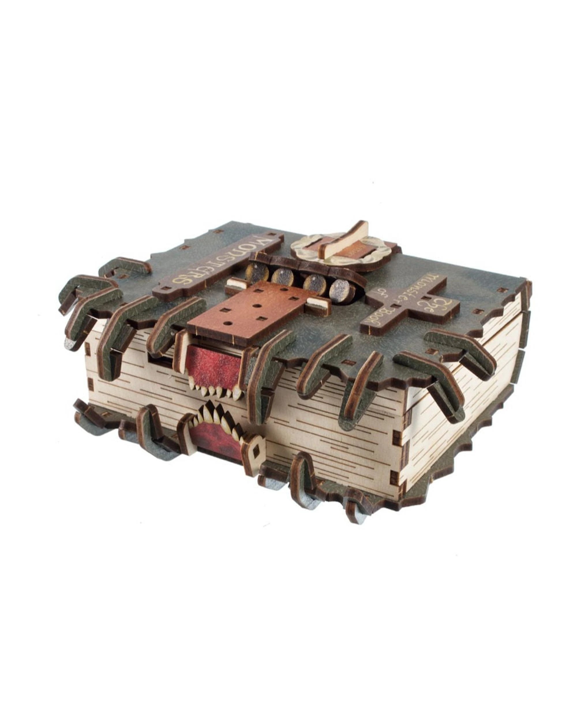 3 UGears Harry Potter The Monster Book of Monsters Model Kit, 3 of 9