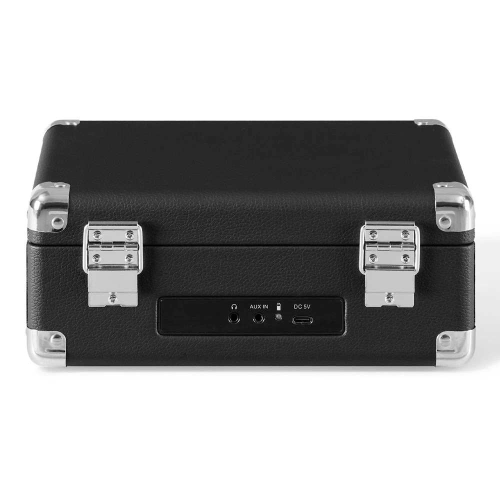 6 Crosley Cruiser Portable Retro CD Player with Stereo Bluetooth Speakers, FM Radio - Black - Black, 6 of 6