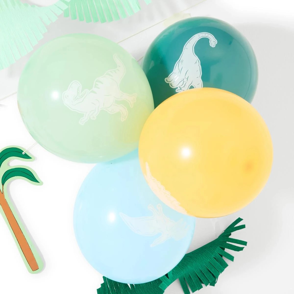 5 12 Piece Jungle Bunting Balloon Pack, 5 of 9