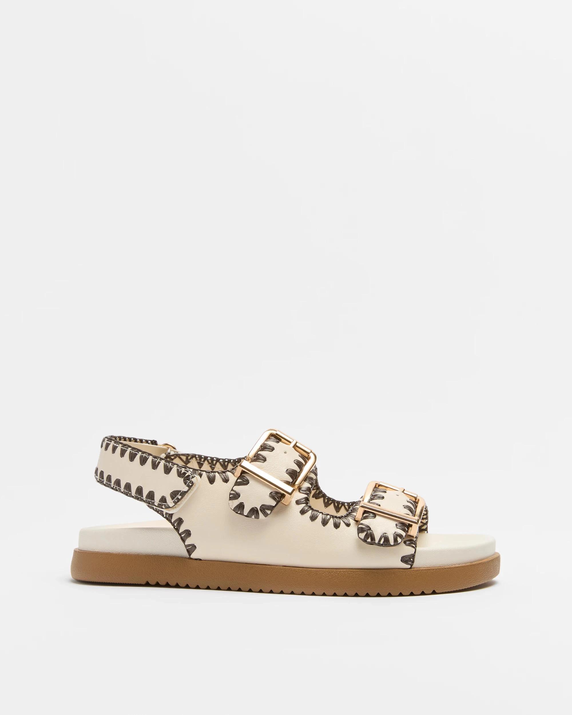 1 Target Womens Stitch Back Strap Sandal - Cruz OFF WHITE, 1 of 3