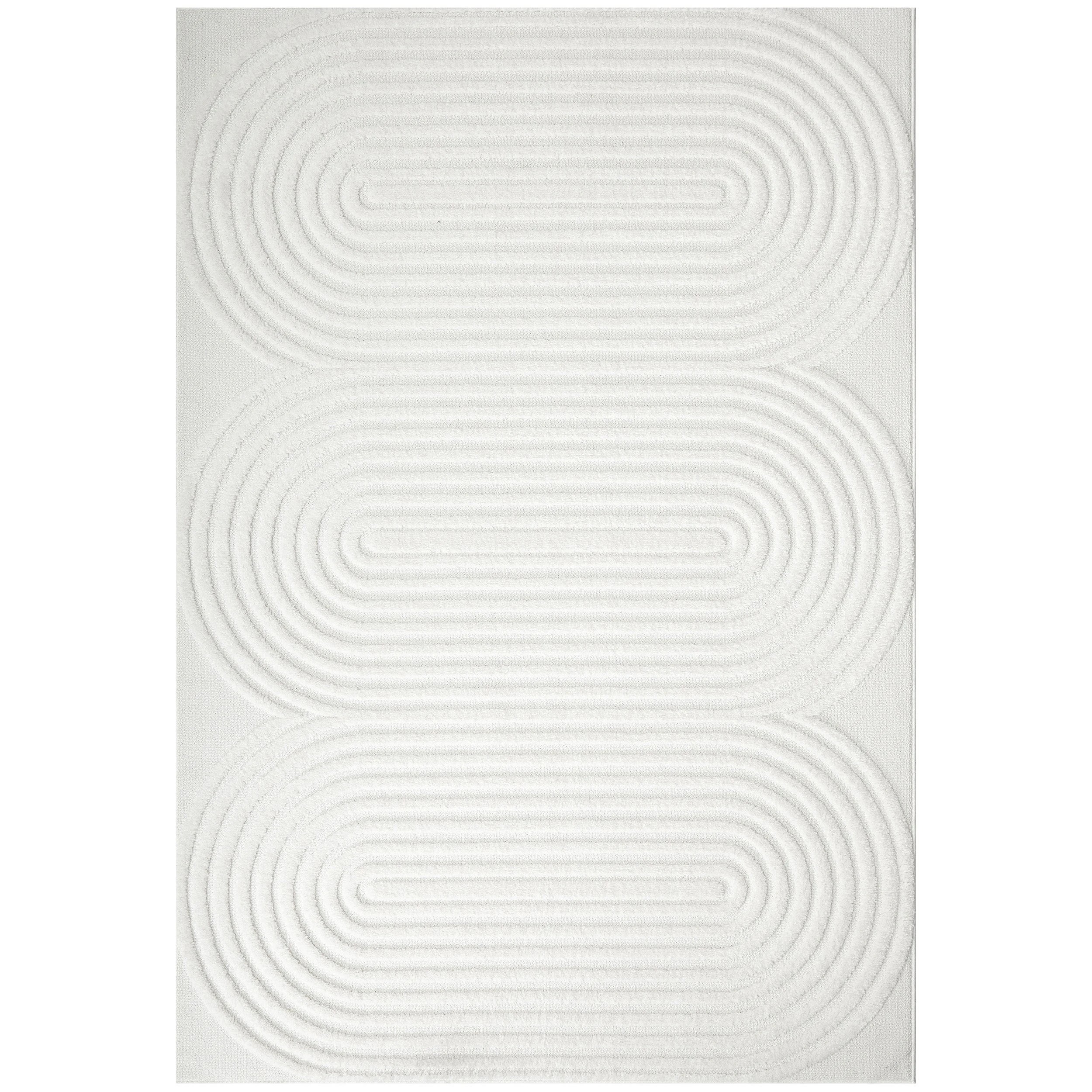 1 Common Ground Rugs Nirvana 69 290x200cm - White, 1 of 7