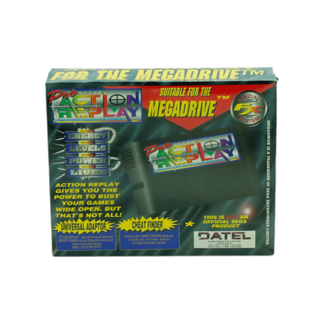 1 Datel Pro Action Replay For MegaDrive, 1 of 8