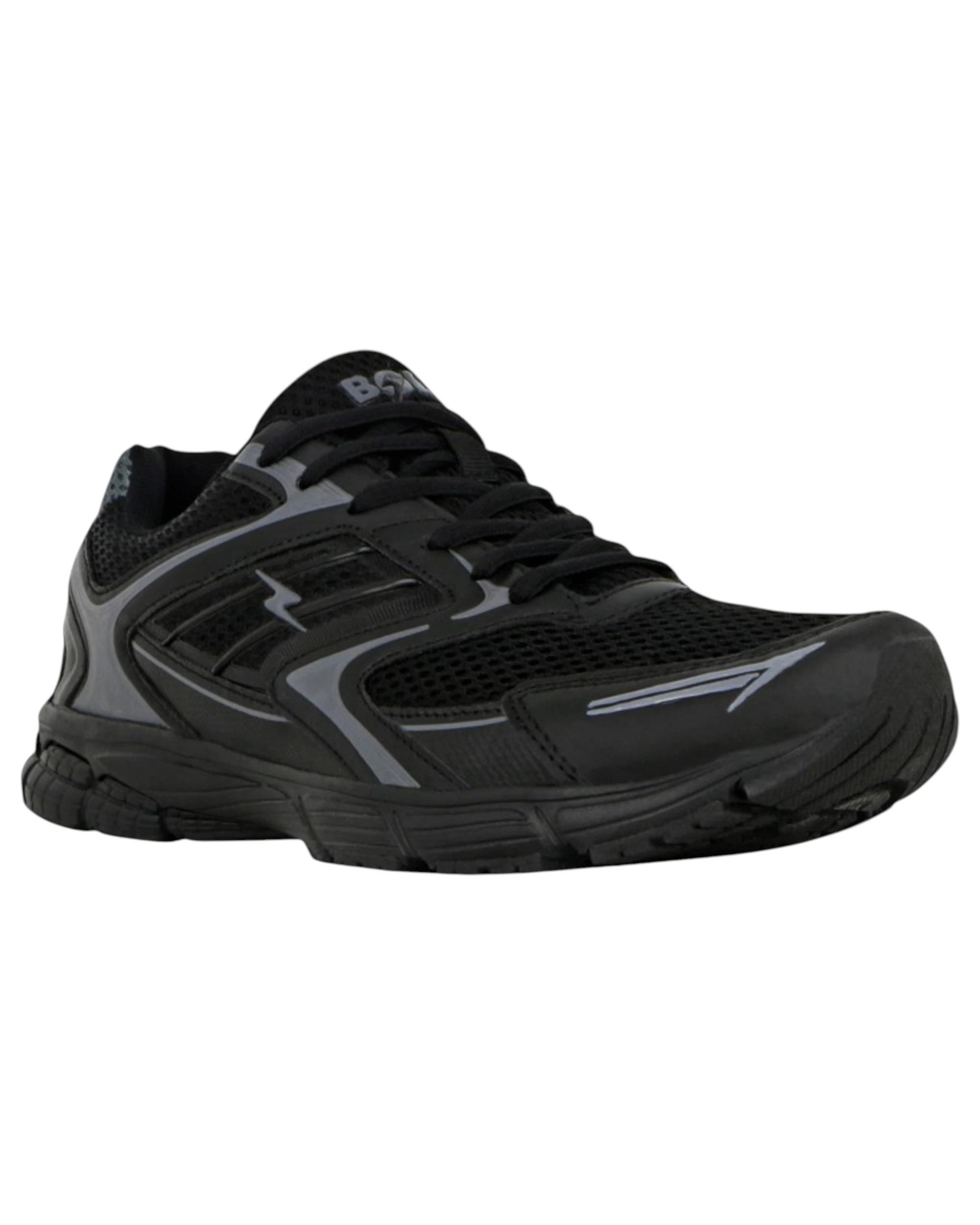1 Lightning Bolt Kids Griffin Jnr Sneakers Shoes BLACK/GREY, 1 of 3